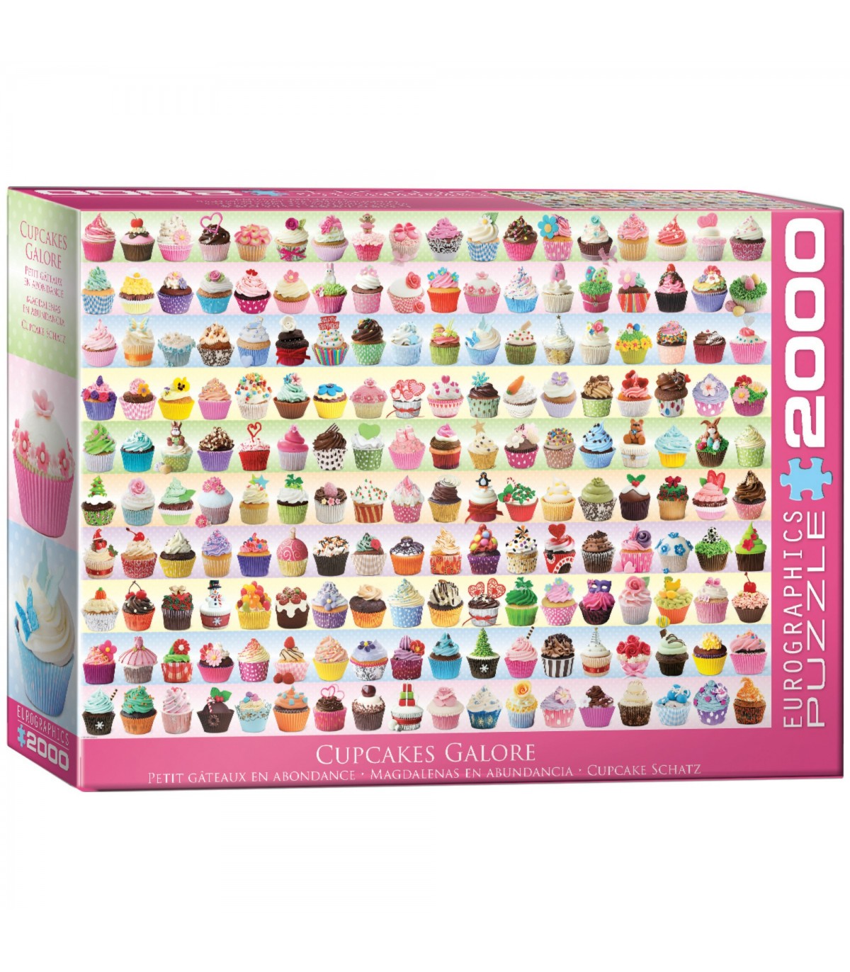 Puzzle da 2000 Pezzi - Cupcakes Galore