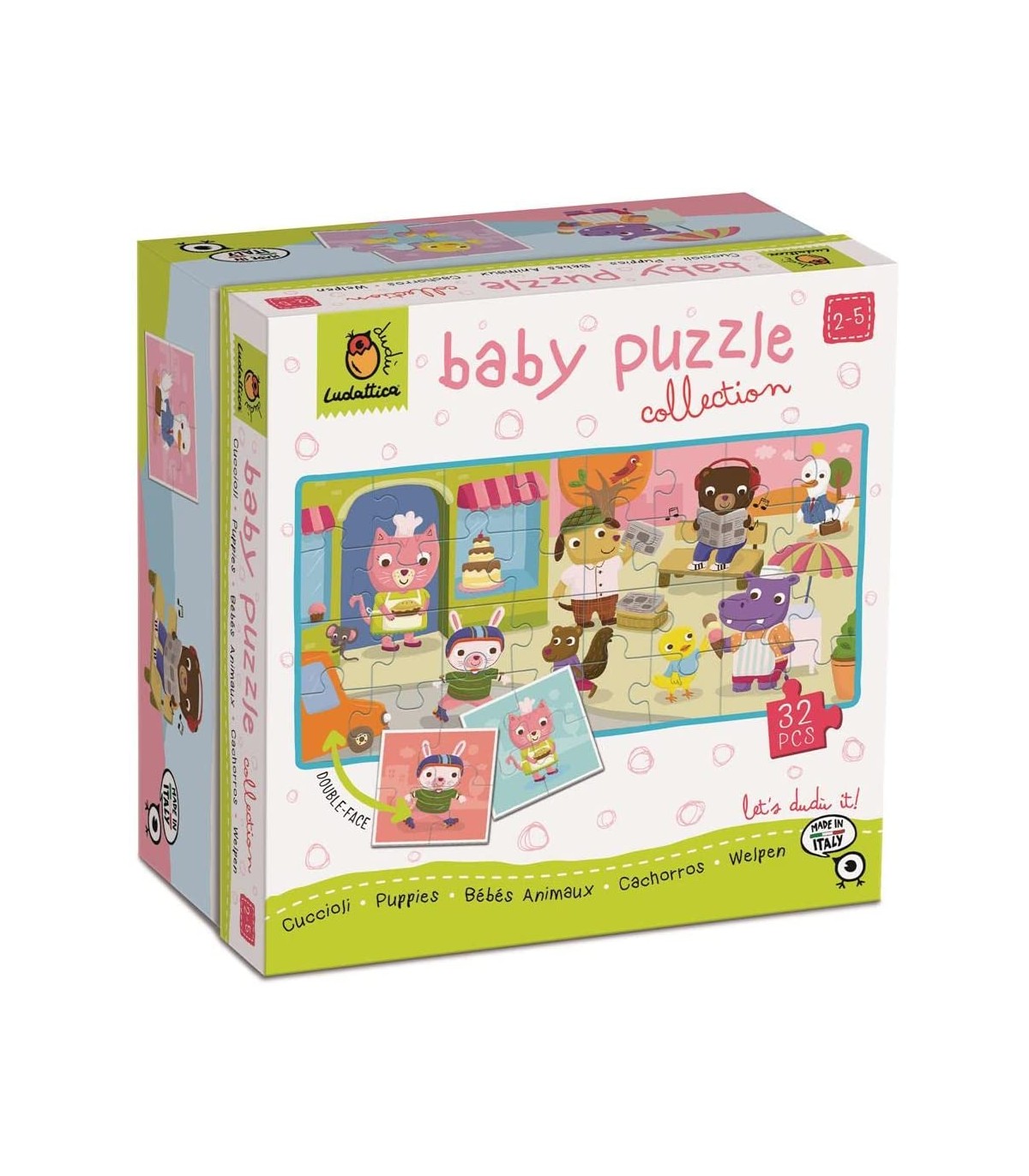 Puzzle da 32 Pezzi - Dudù: Cuccioli