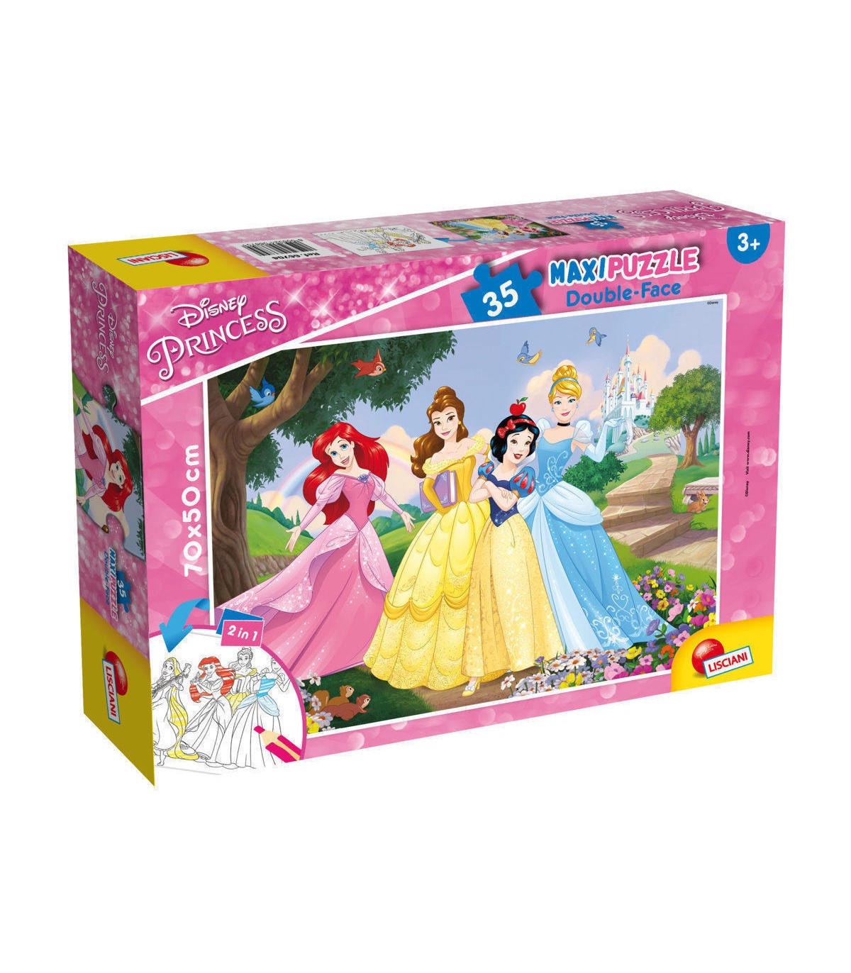 Puzzle da 35 Pezzi Maxi - Principesse Disney