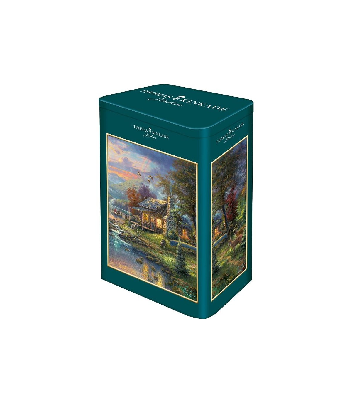 Puzzle da 500 Pezzi - Astuccio di Latta - Thomas Kinkade: Paradiso Naturale