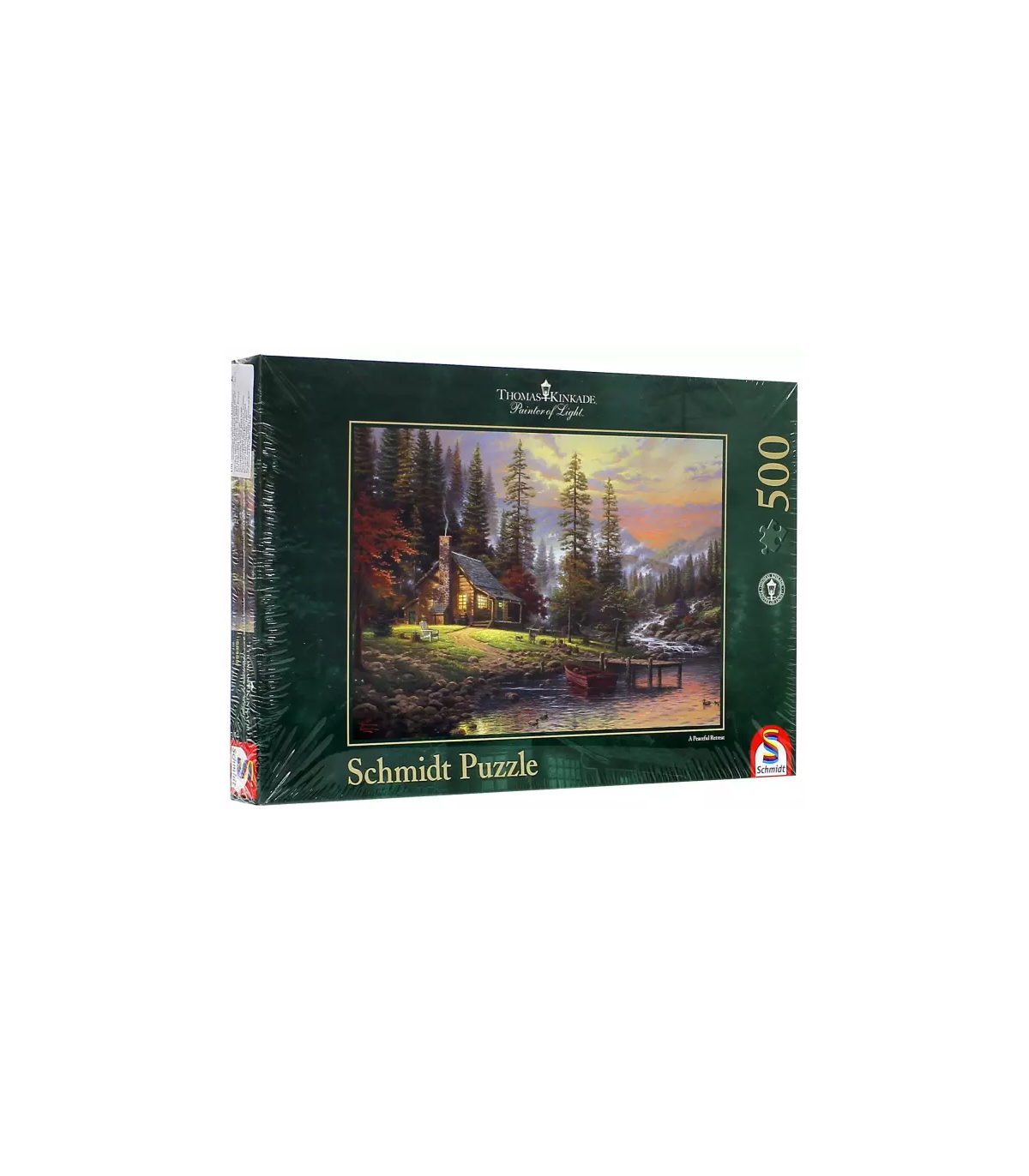 Puzzle da 500 Pezzi - Thomas Kinkade: Chalet tra i Boschi