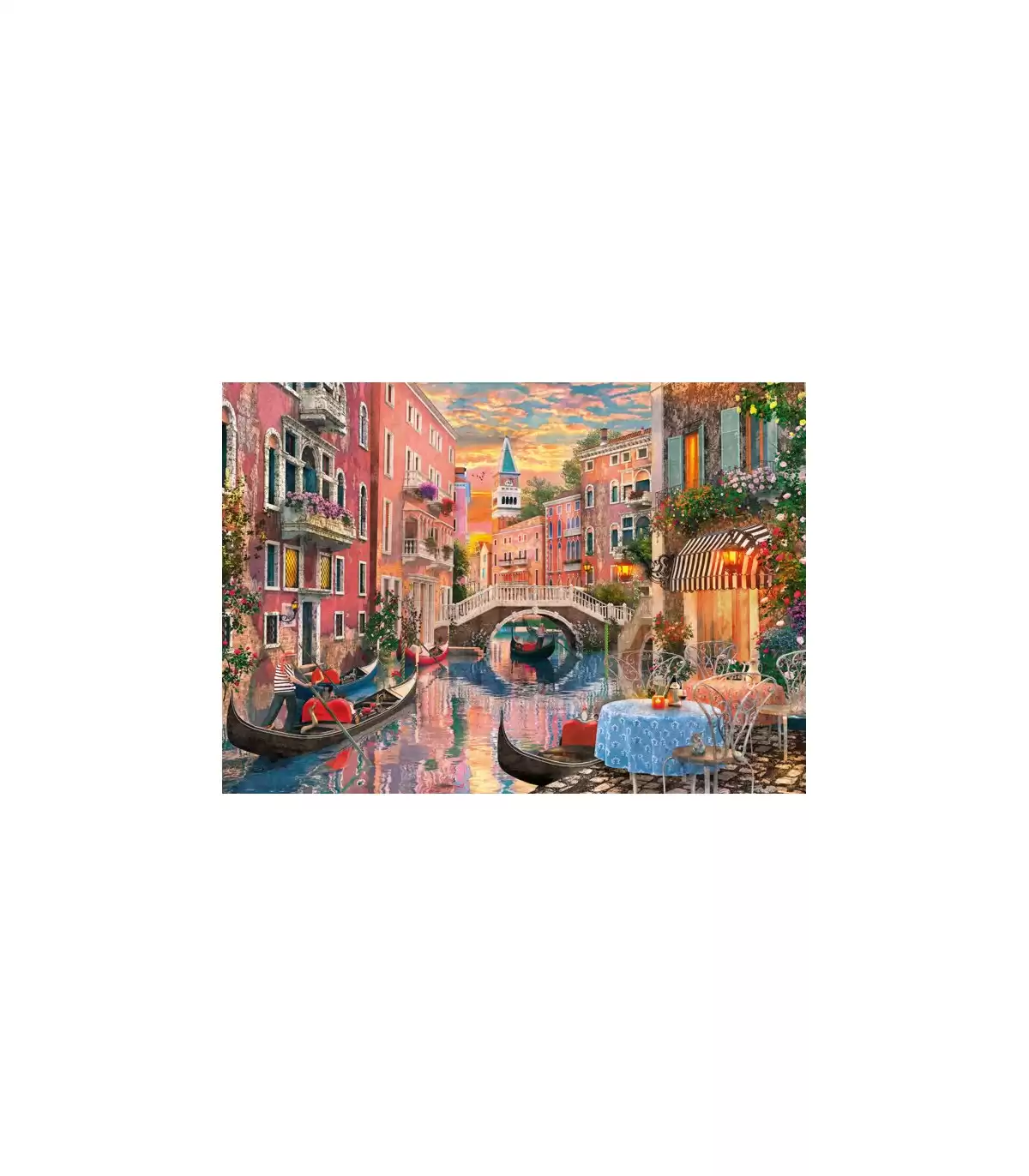 Puzzle da 6000 Pezzi - High Quality Collection: Venice Evening Sunset