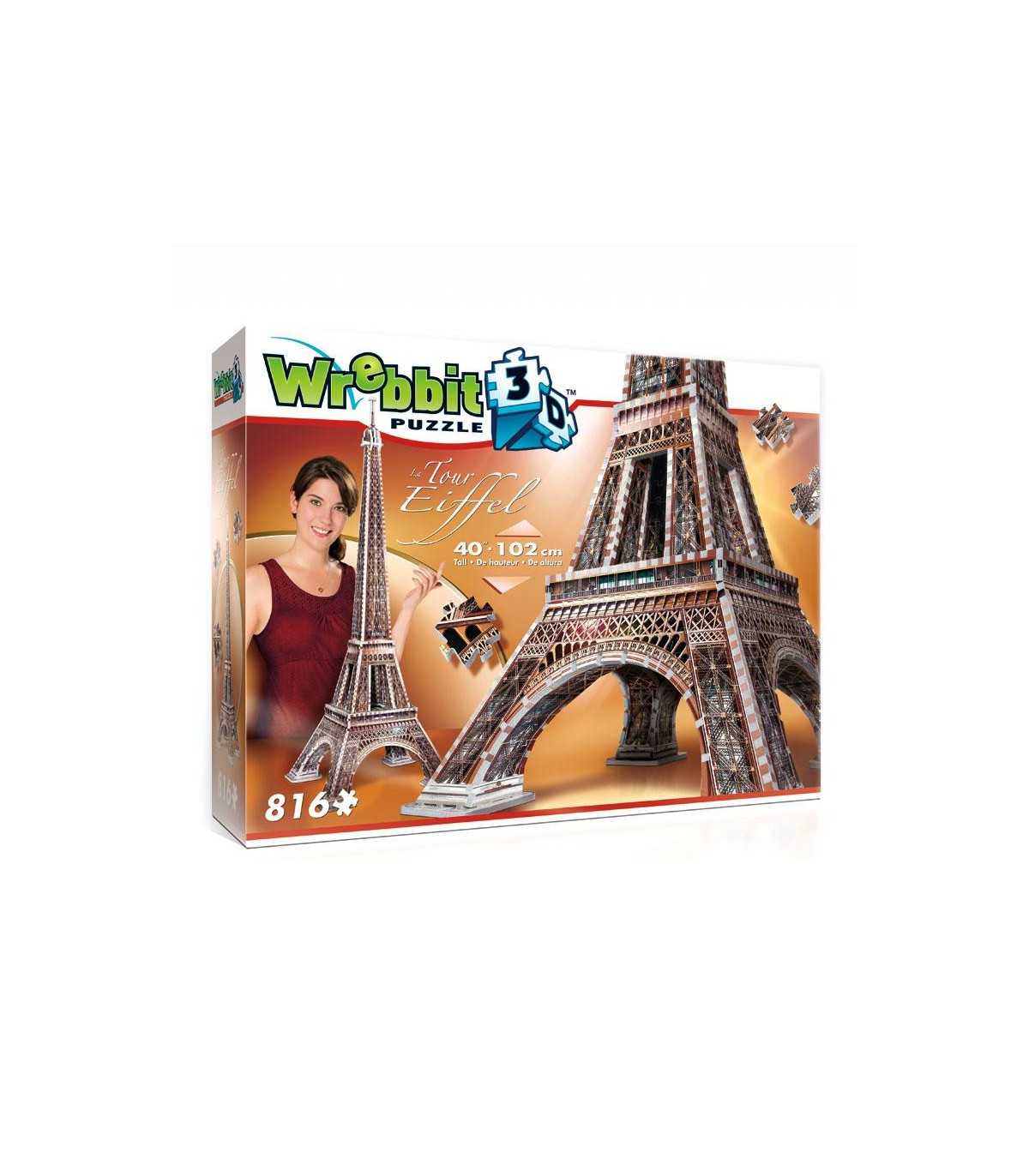 Puzzle da 816 Pezzi 3D - La Torre Eiffel
