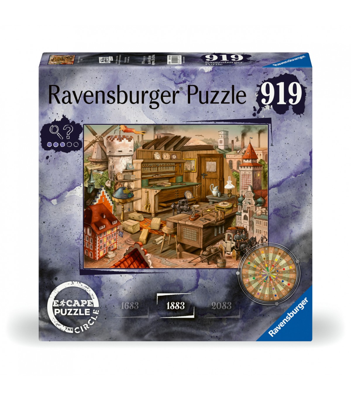 Puzzle da 919 Pezzi - Escape Puzzle: The Circle 1883