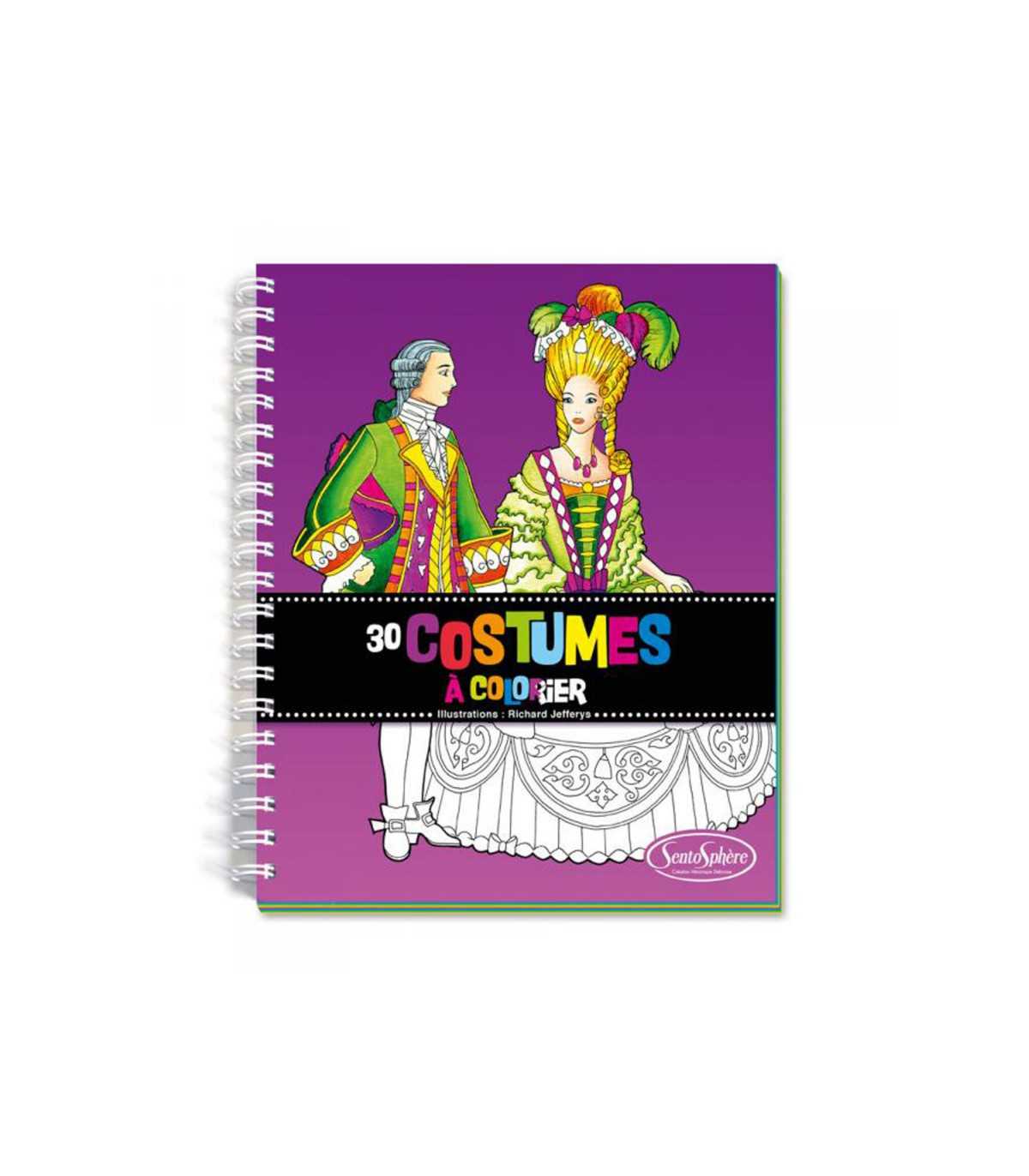 Quaderno da Colorare - Costumi