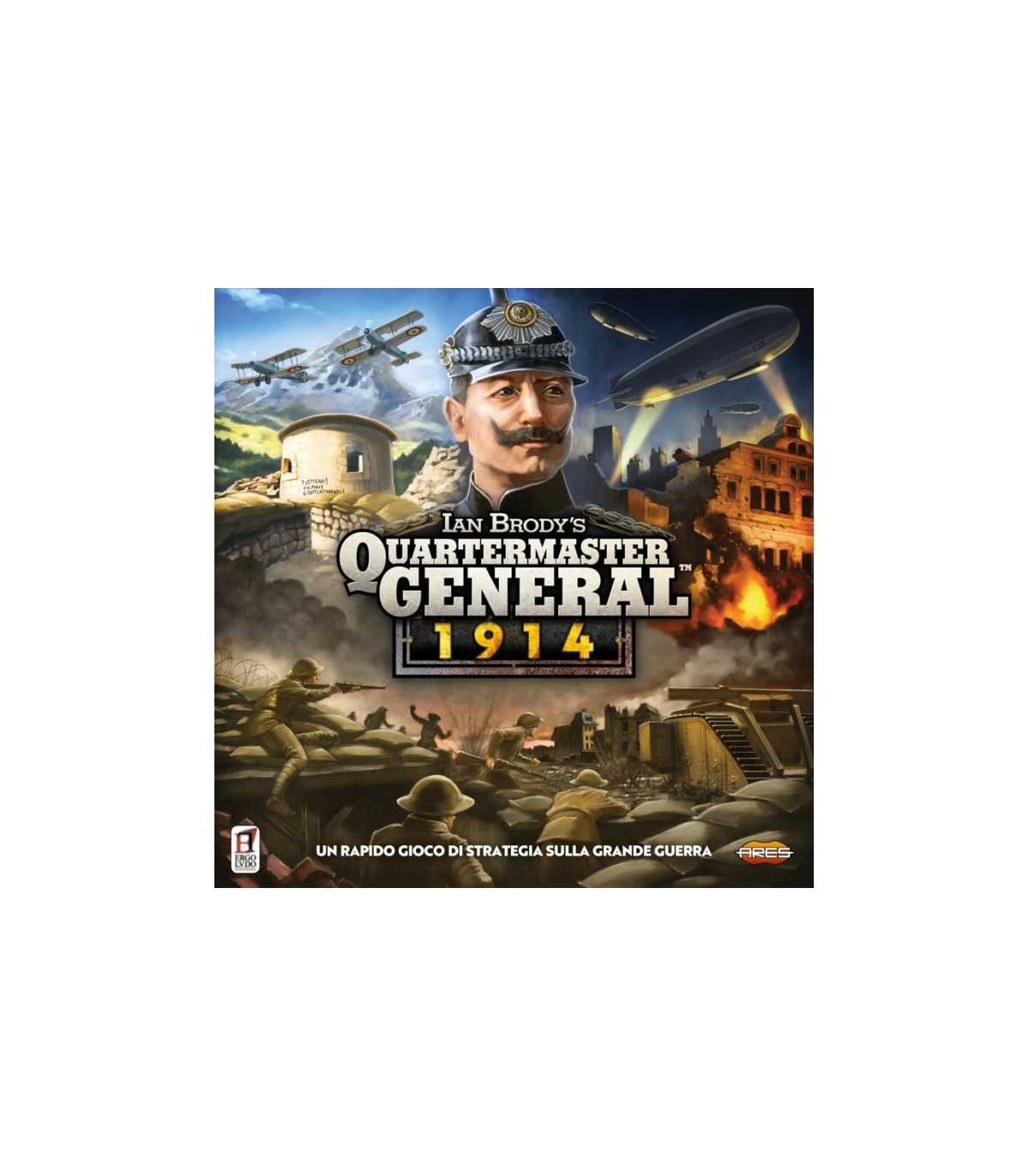 Quartermaster General 1914 Usato - Gioco di Strategia per 2-5 Giocatori - Prima Guerra Mondiale - Ghenos