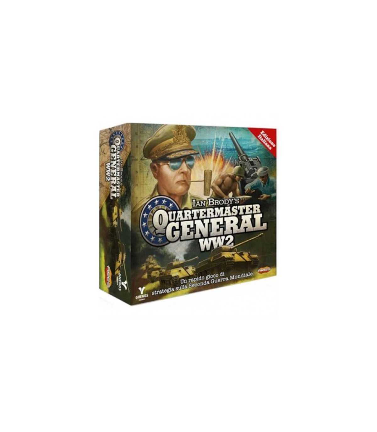 Quartermaster General - Gioco da Tavolo Strategico sulla Seconda Guerra Mondiale per 2-6 Giocatori, 90 Minuti di Gioco, Italiano