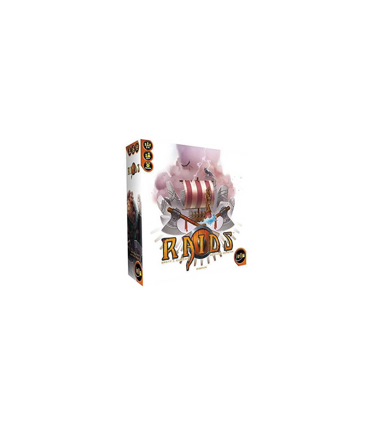 Raids - Gioco da Tavolo Vichingo per Famiglia | 2-4 Giocatori, 40 Minuti di Strategia e Divertimento Assicurato!