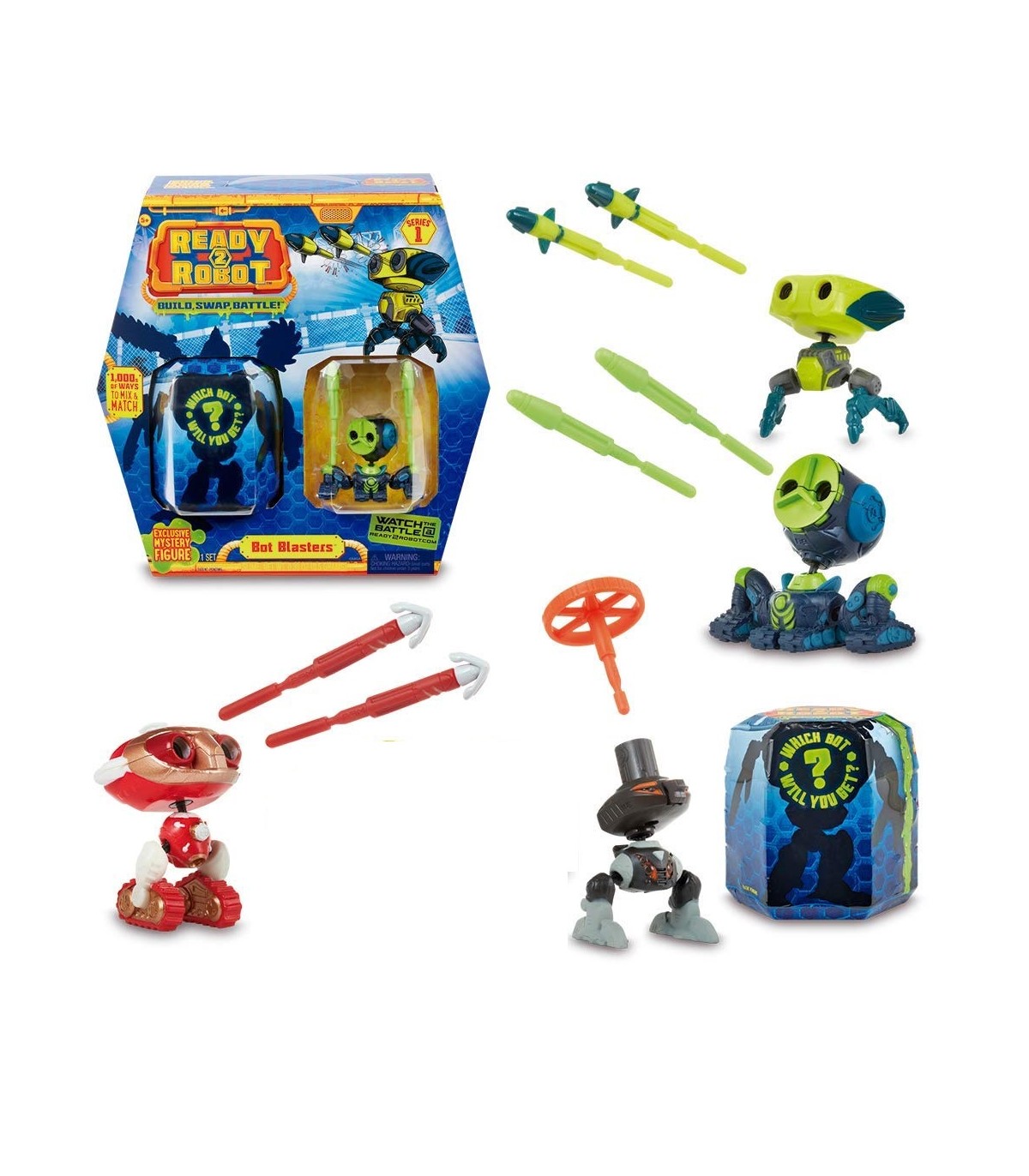 READY TO ROBOT BOT BLASTER