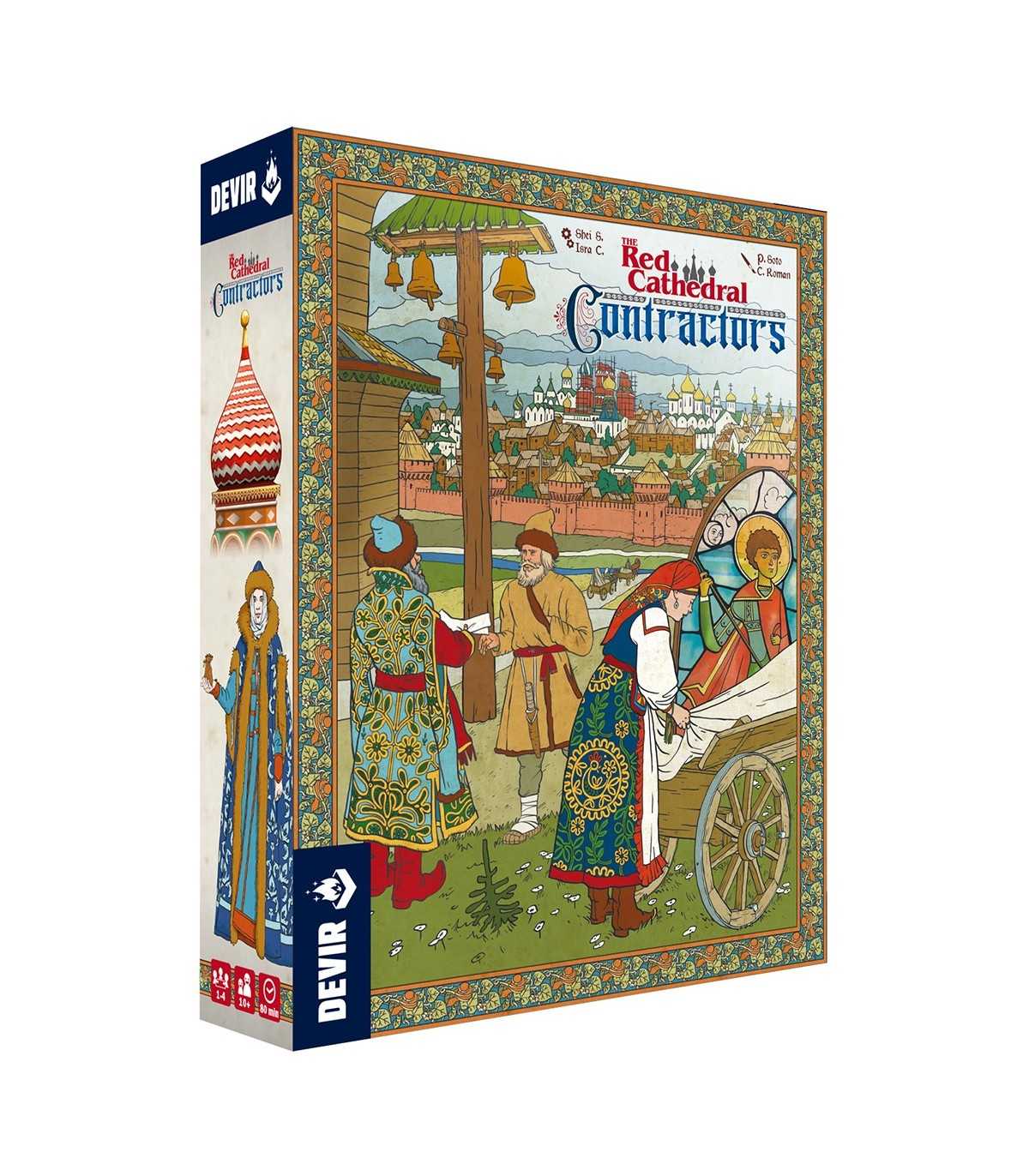 Red Cathedral: Contractors - Espansione per il Gioco da Tavolo, Nuove Gilde e Strategie, 1-4 Giocatori, 120 Minuti di Gioco