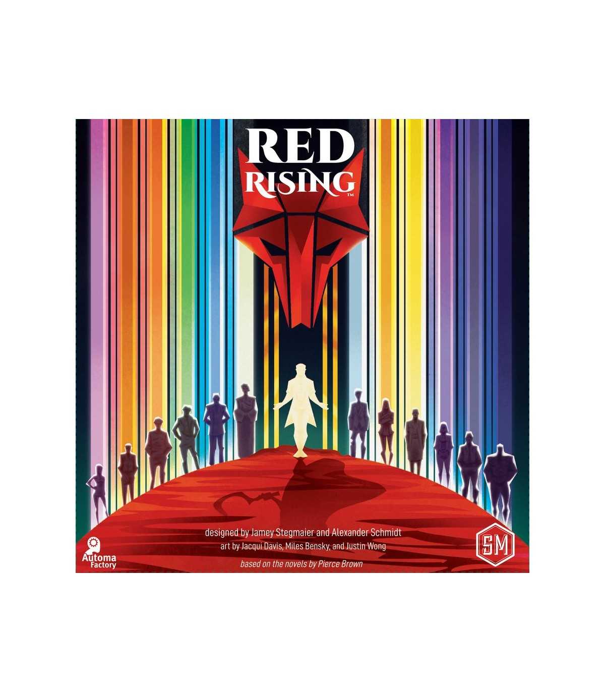 Red Rising - Gioco da Tavolo Strategico di Gestione delle Mani e Deckbuilding - 1-6 Giocatori - 2021
