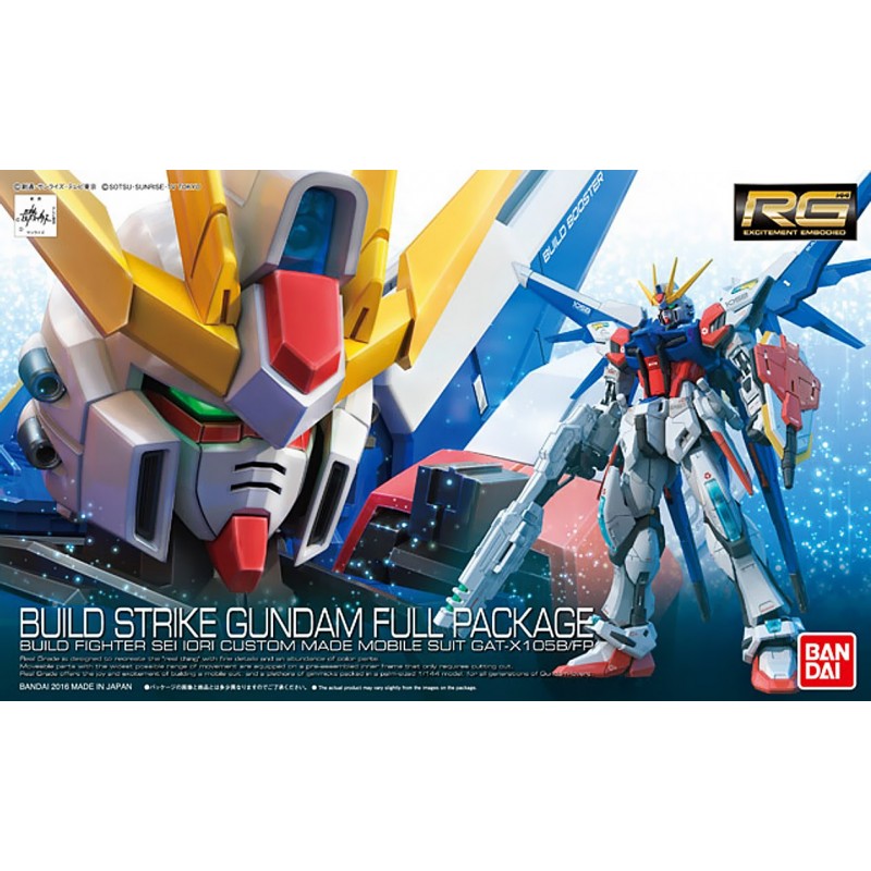 RG GAT-X105B/FP BUILD STRIKE GUNDAM FULL PACKAGE 1/144