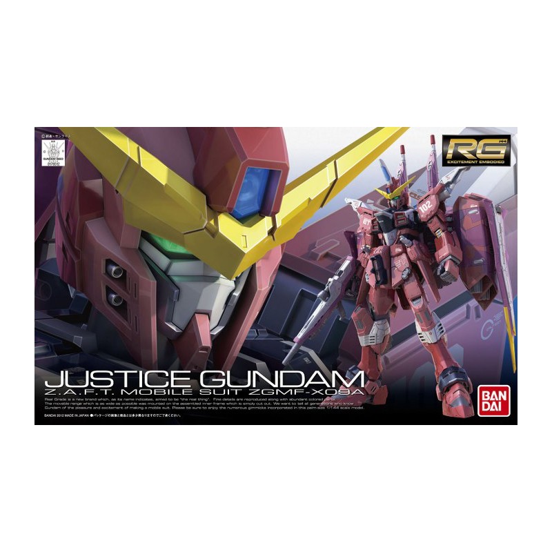 RG JUSTICE GUNDAM 1/144