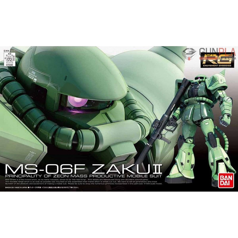 RG MS-06F ZAKU II 1/144