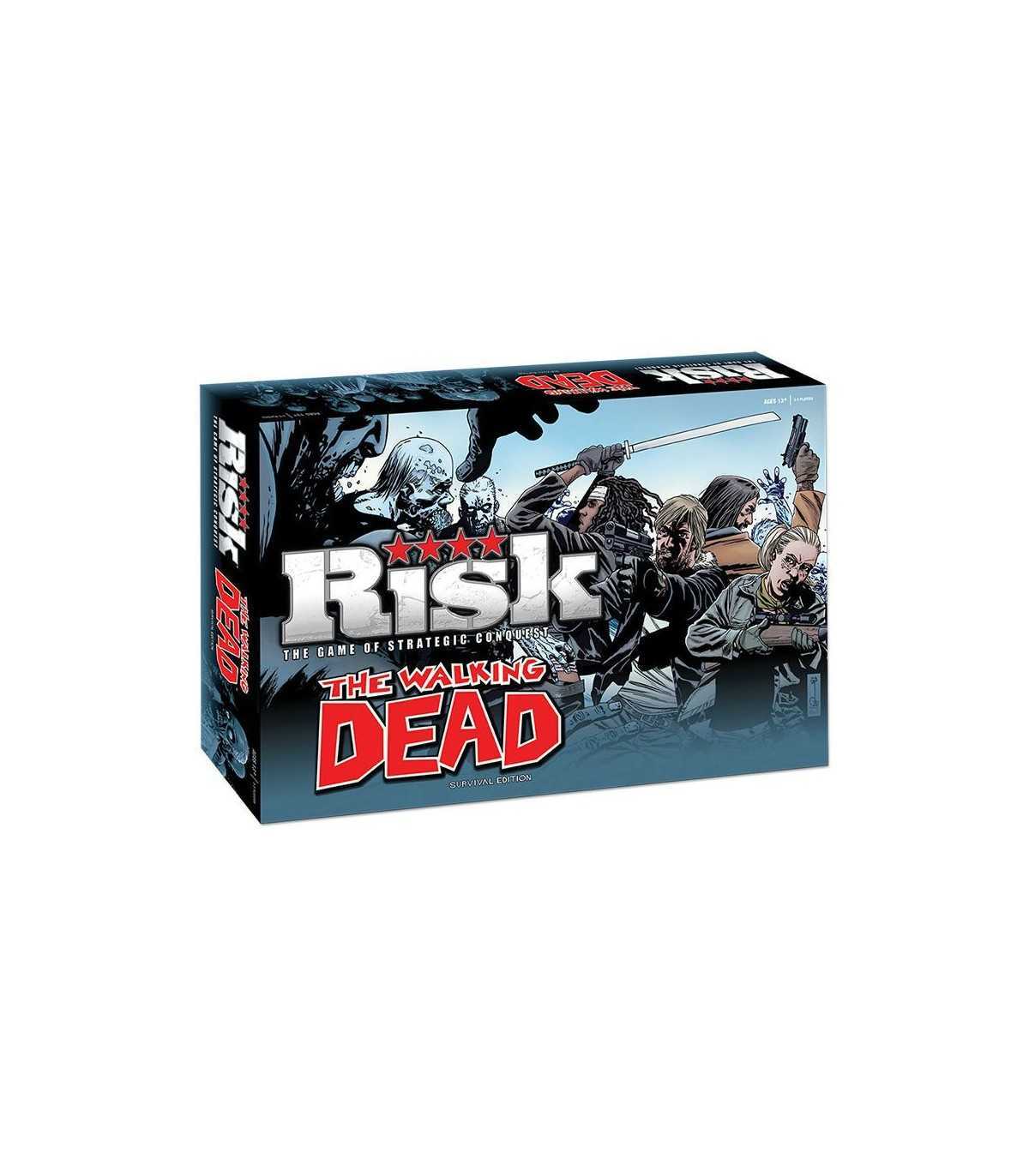 Risk: The Walking Dead - Gioco Strategico 2-5 Giocatori, 150 Minuti di Avventura e Tensione nel Mondo Apocalittico!
