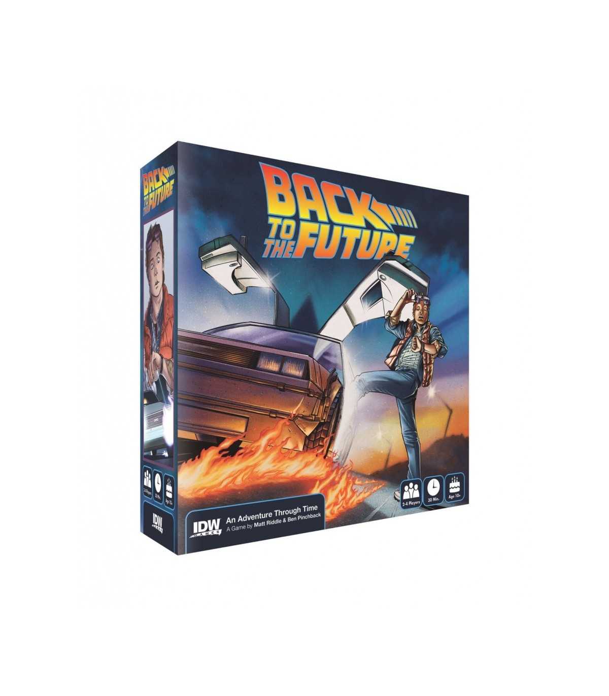 Ritorno al Futuro: un'Avventura nel Tempo - Gioco da Tavolo Cooperativo per 2-4 Giocatori, Strategia e Divertimento!