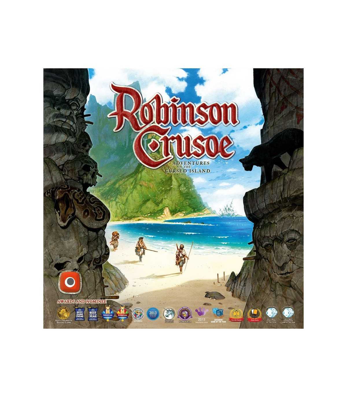 Robinson Crusoe - Viaggio verso l'isola maledetta | Gioco Cooperativo di Avventura per 1-4 Giocatori | Ignacy Trzewiczek