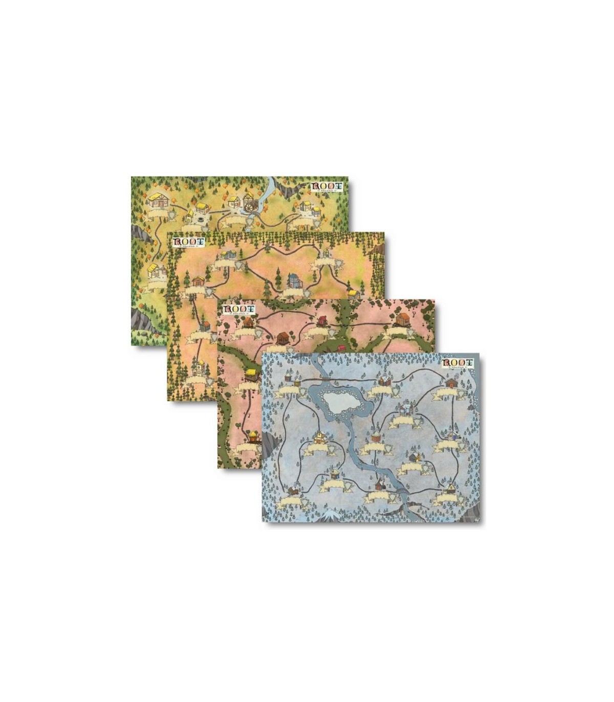 Root - Il Gioco di Ruolo - Mappe delle Radure