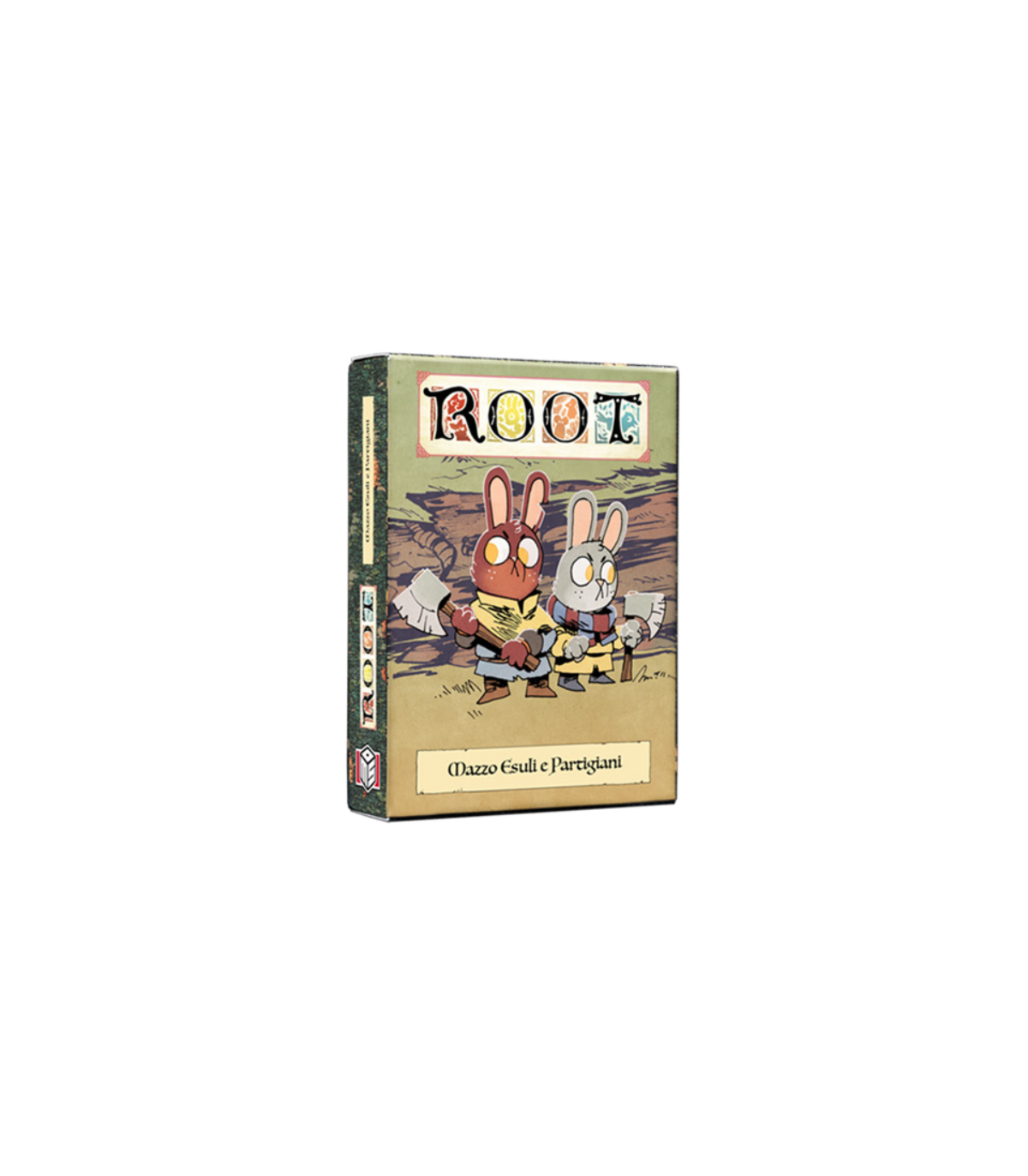 Mazzo Esuli e Partigiani per Root - Espansione Strategica per 2-6 Giocatori, 54 Carte, Durata 90 Minuti, Voto GYF 8.7