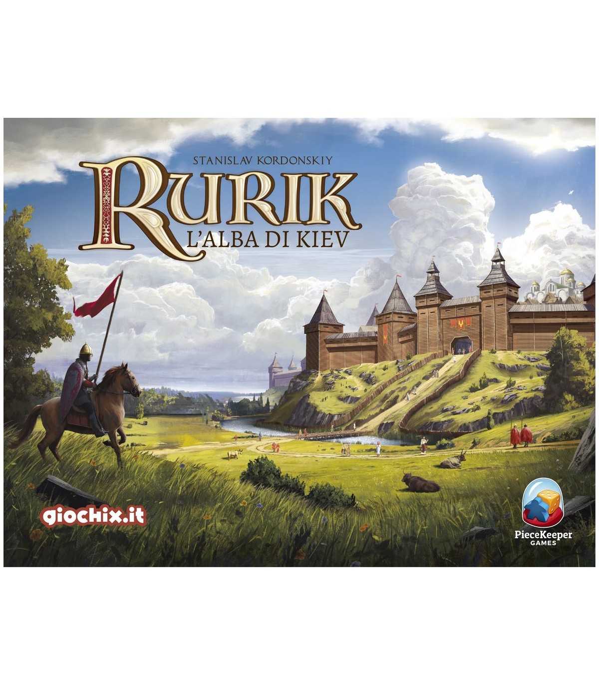 Rurik - L'Alba di Kiev: Gioco da Tavolo Strategico di Costruzione Regno, 1-4 Giocatori, Miniature Dettagliate, 90 Minuti