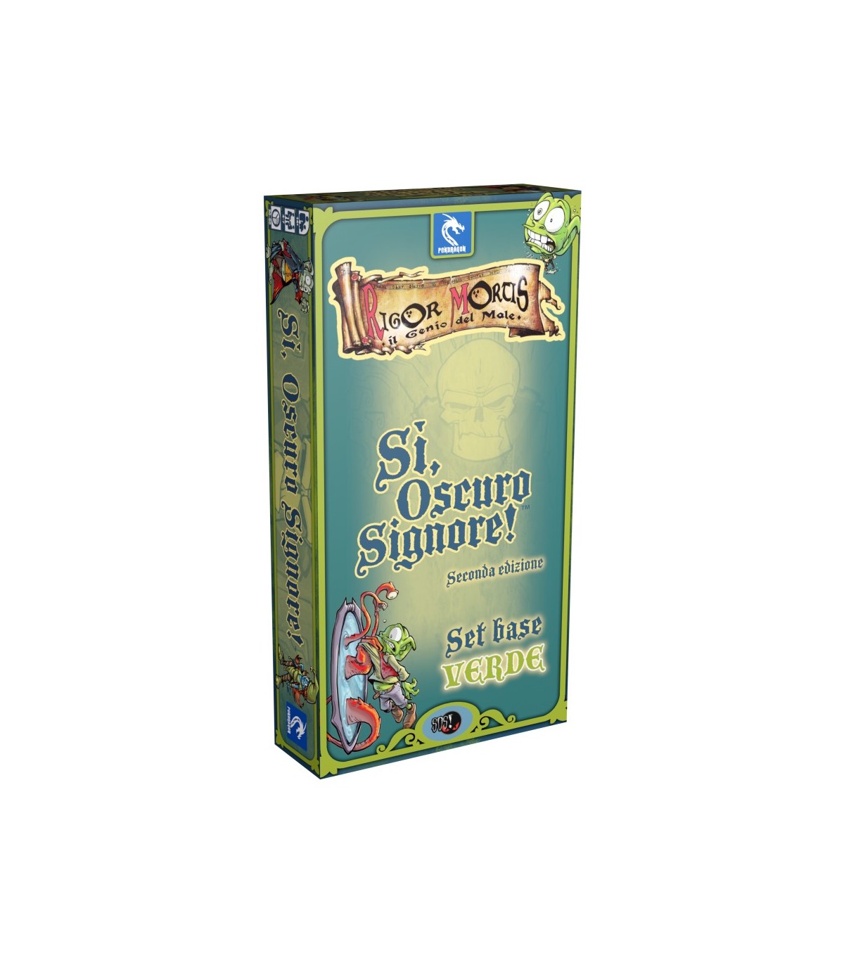 Sì, Oscuro Signore - Set Base Verde - Ed. 2024 | Party Game Fantasy per 4-7 Giocatori, Divertimento e Storytelling!