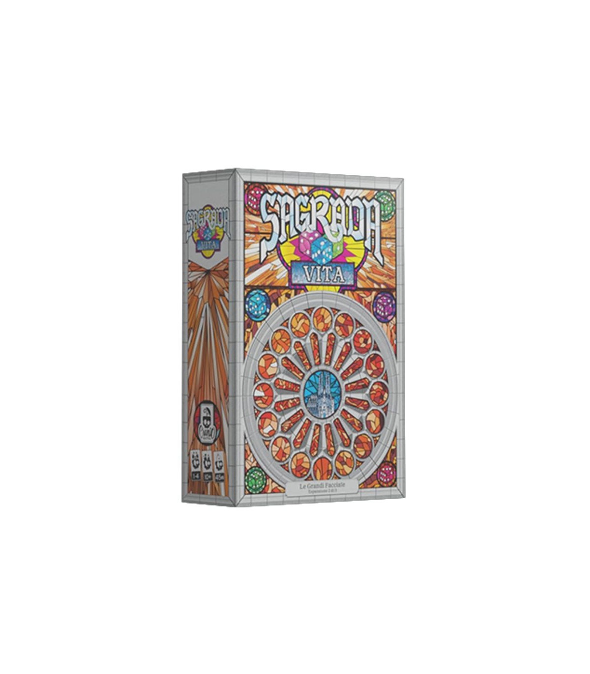 Sagrada: Vita - Espansione per 1-4 Giocatori, Puzzle Strategico, 40 Minuti di Gioco, Daryl Andrews e Adrian Adamescu