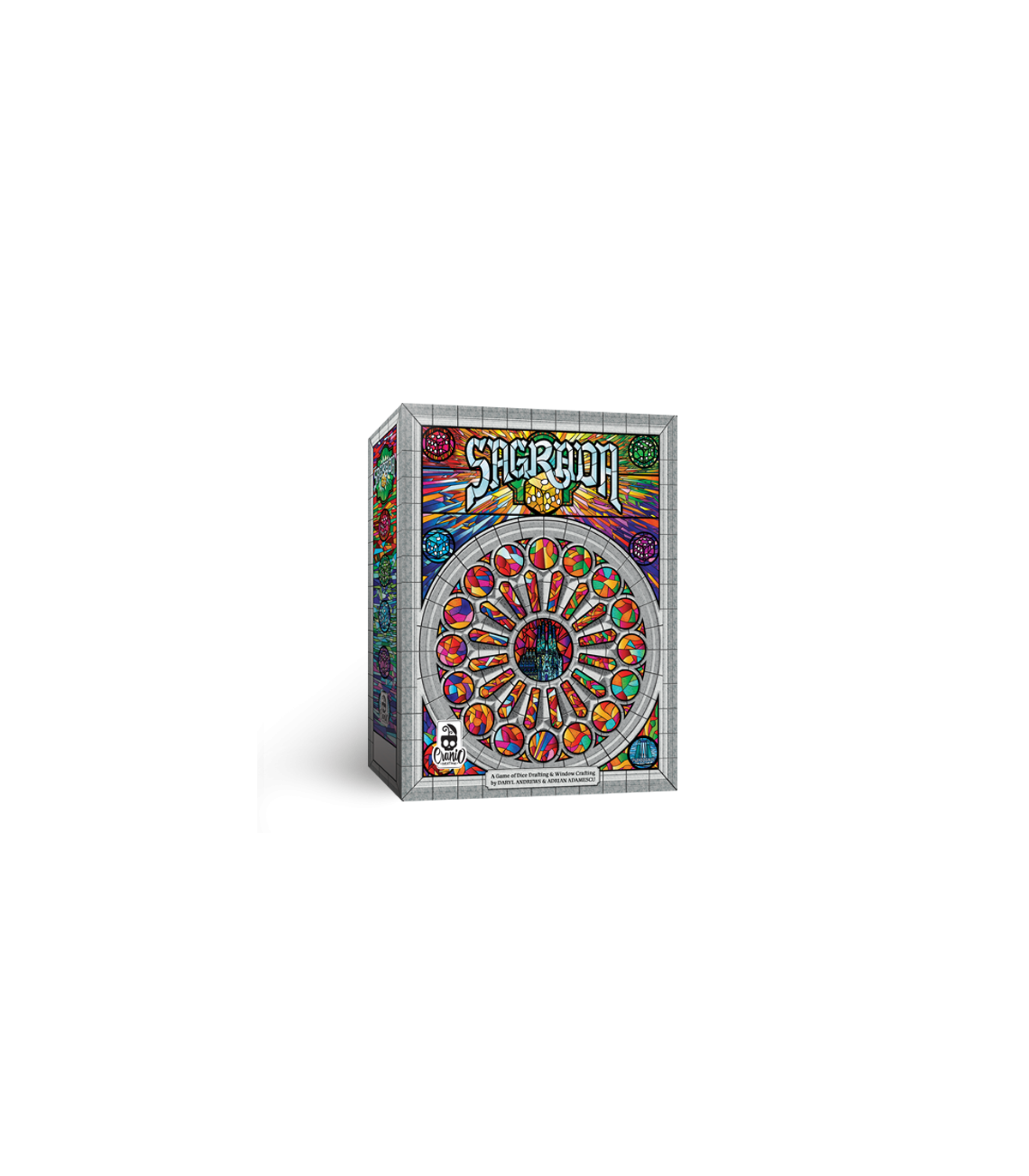 Sagrada - Gioco da Tavolo Strategico per 1-4 Giocatori - Diventa Mastro Vetraio e Crea Vetrate Colorate! - Giochi per Famiglia