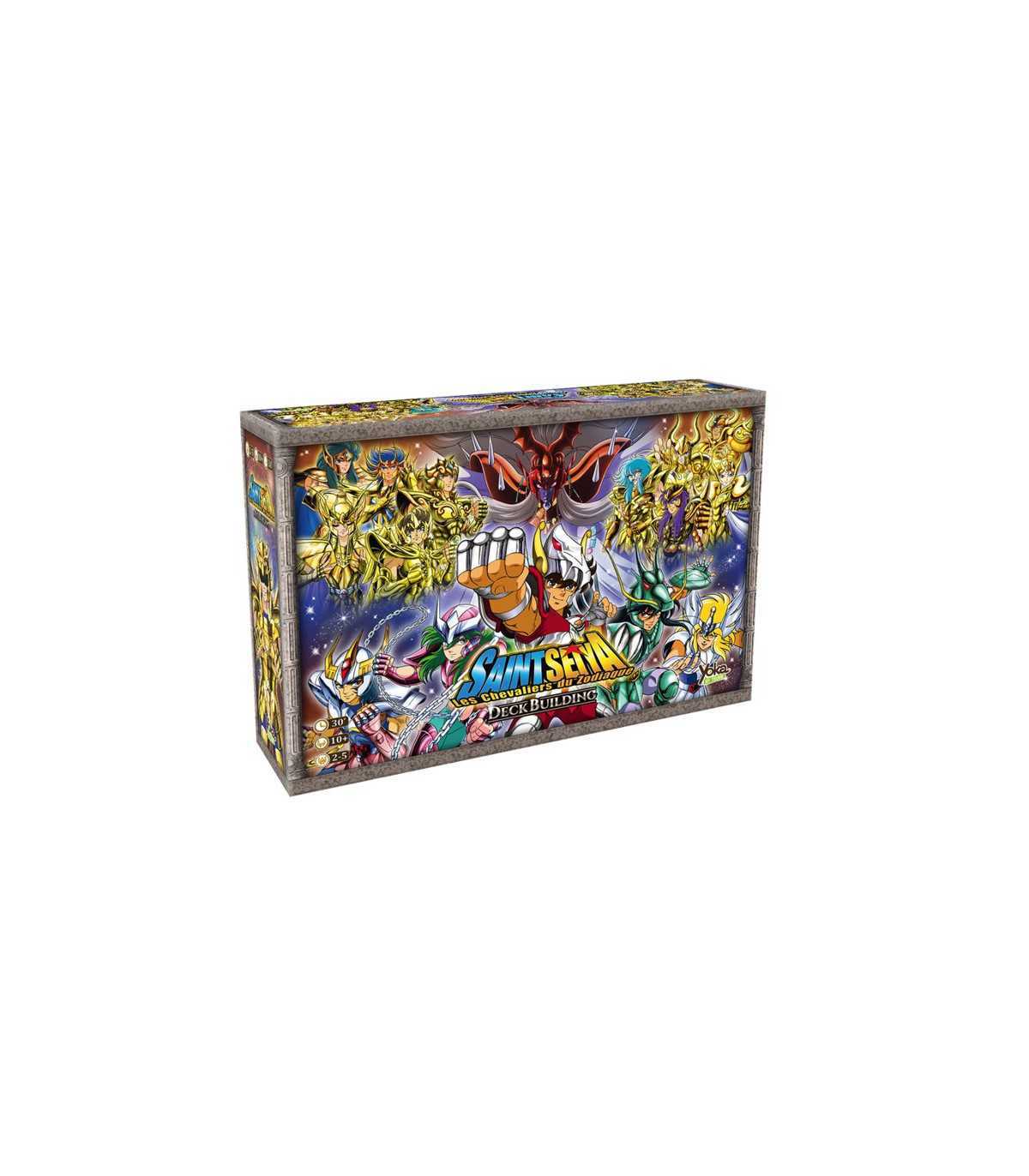 Saint Seiya - I Cavalieri dello Zodiaco | Gioco di Carte Deckbuilding | Avventura Mitologica per 2-5 Giocatori | 60 Minuti di St