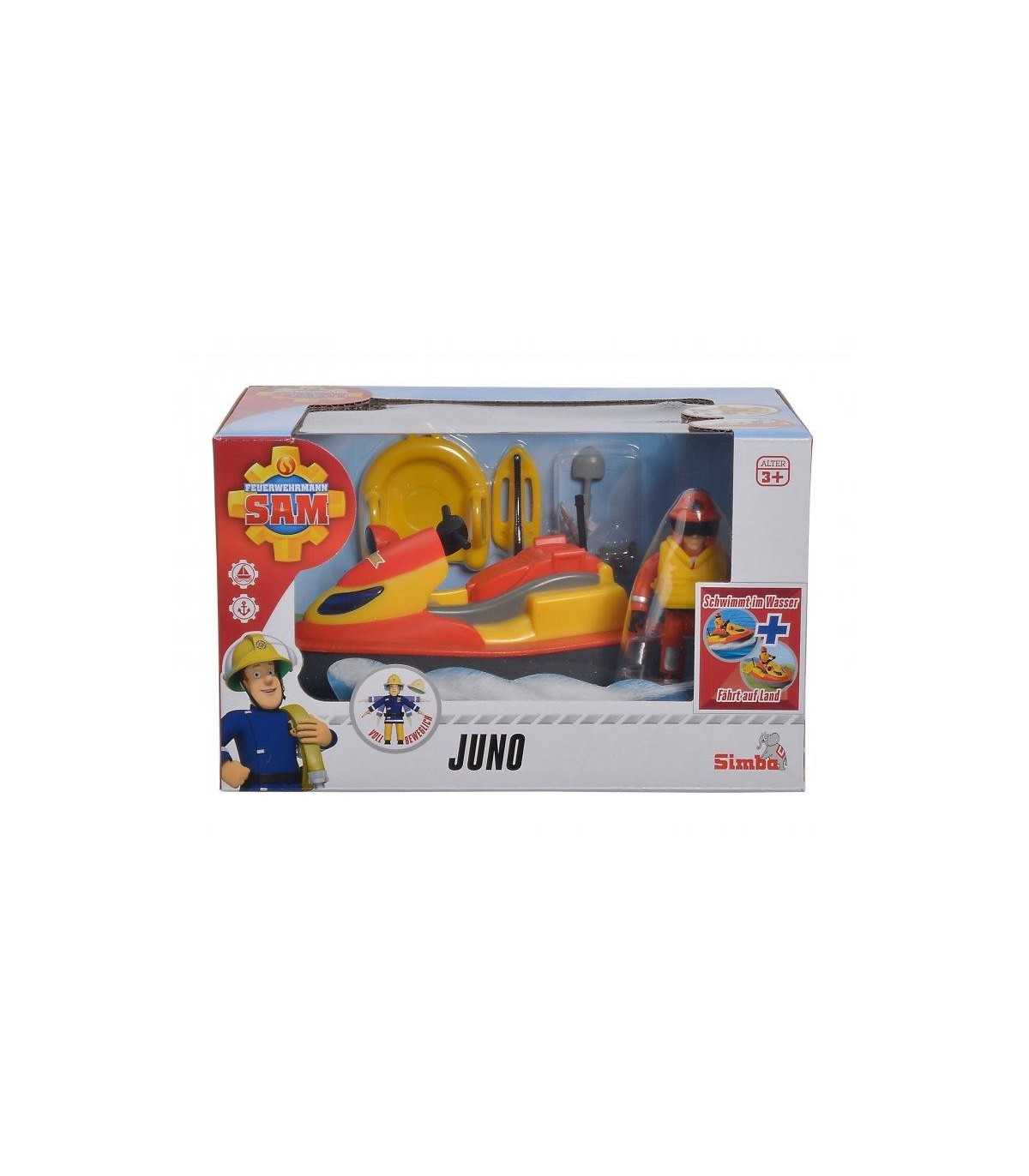 Sam il Pompiere Moto ad Acqua Juno con Personaggio Elvis