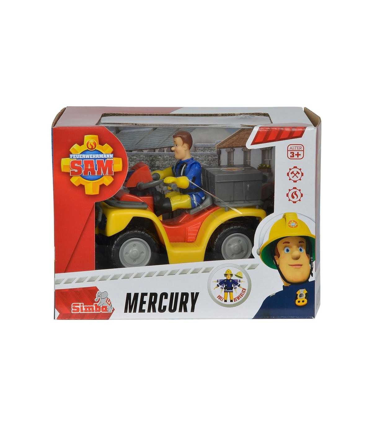 Sam il Pompiere - Quad Mercury con Personaggio Sam