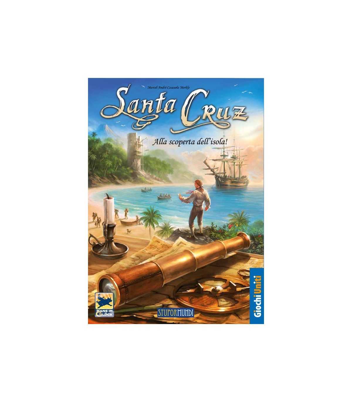 Santa Cruz - Gioco da Tavolo Strategico per Famiglie, Esplora le Isole, 2-4 Giocatori, Età 8, 45 Minuti di Divertimento con Str