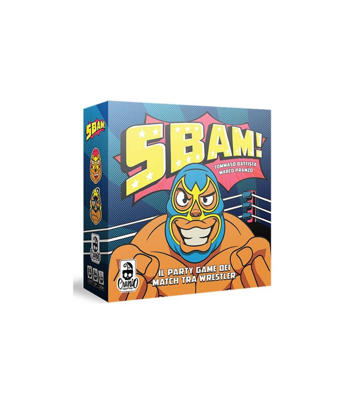 Sbam! - Gioco di Carte Competitivo per Famiglie, Velocità e Strategia, da 2 a 6 Giocatori, Età 8+, 20 Minuti di Divertimento!