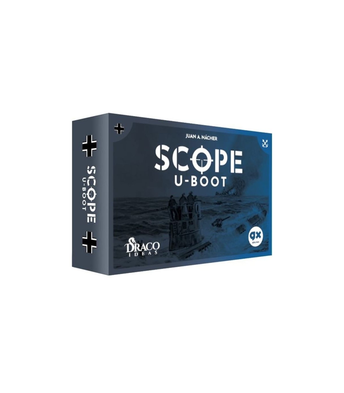 SCOPE U-Boot - Gioco da Tavolo per 2 Giocatori - Battaglia dell'Atlantico, Strategia e Deduzione, Voto GYF 7.7