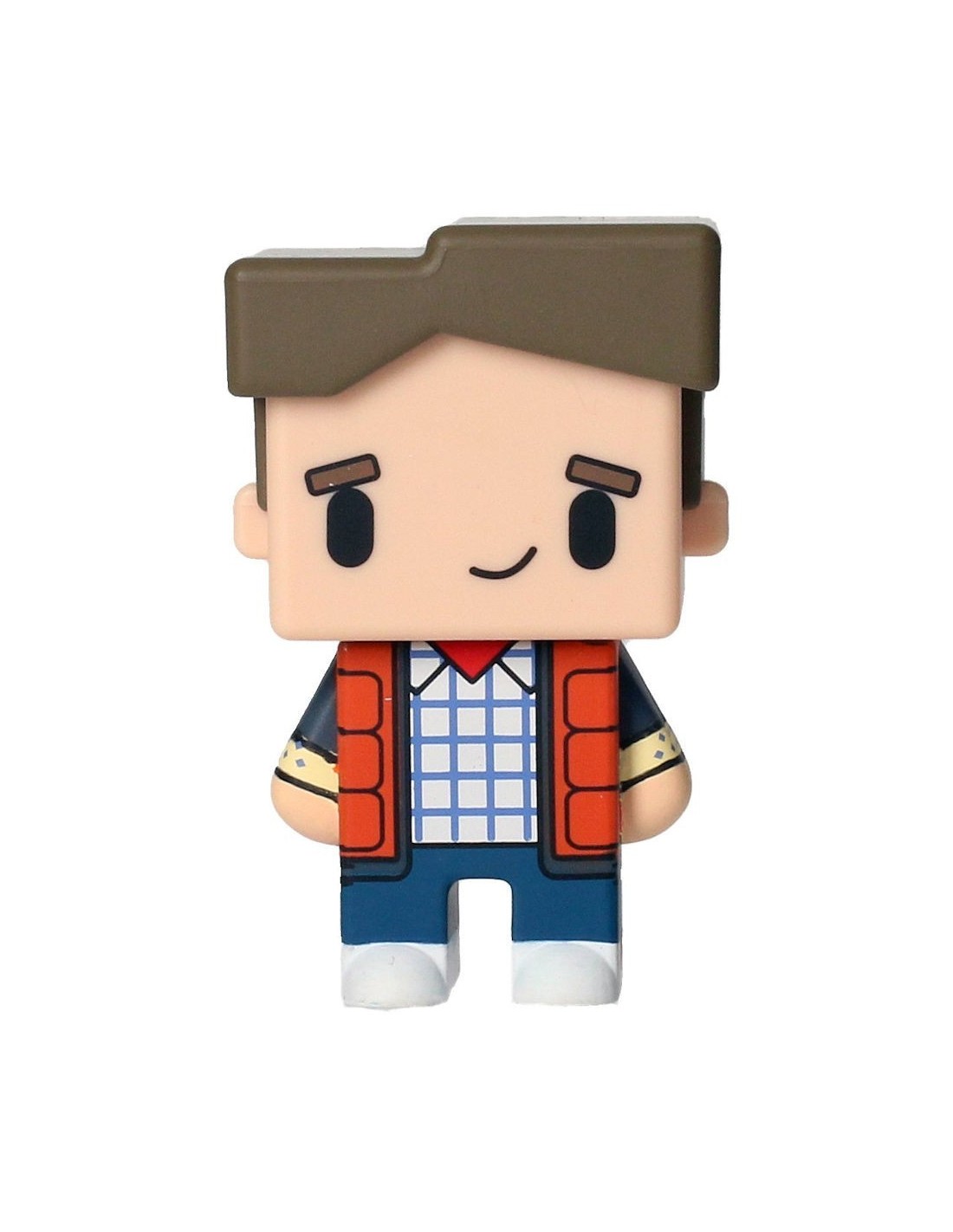 SD TOYS PIXEL MINI FIGURES BACK TO THE FUTURE MARTY McFLY 7 CM NEW NUOVO