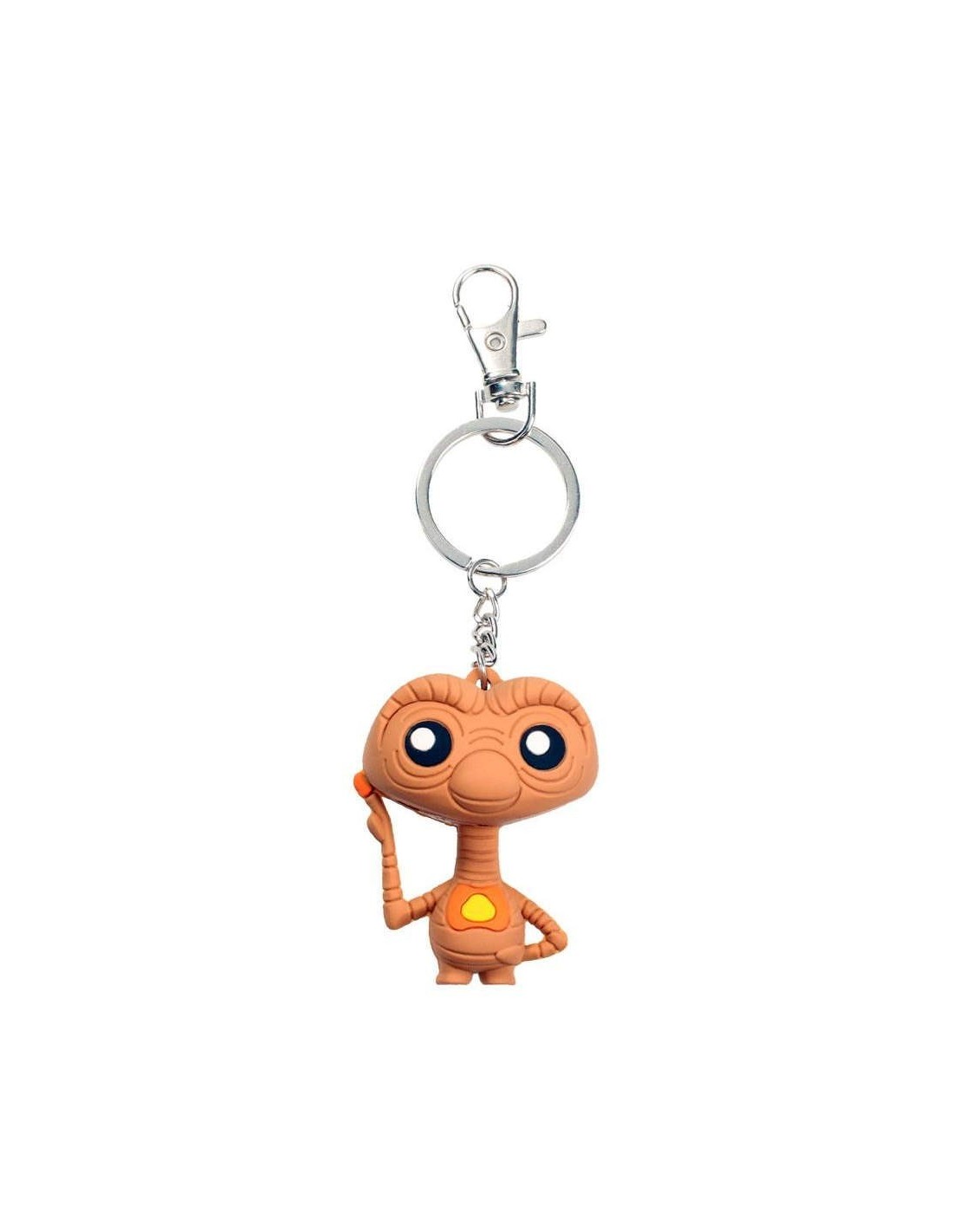 SD TOYS E.T. EXTRA TERRESTRIAL POKIS RUBBER KEYCHAINS 6 CM FIGURE NEW NUOVO