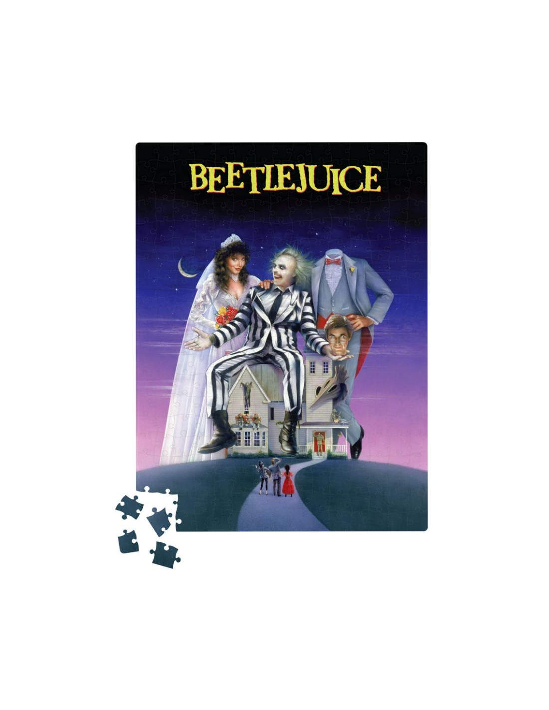 SD TOYS MOVIES PUZZLE 1000 PEZZI PCS - BEETLEJUICE 45x66 cm NEW NUOVO