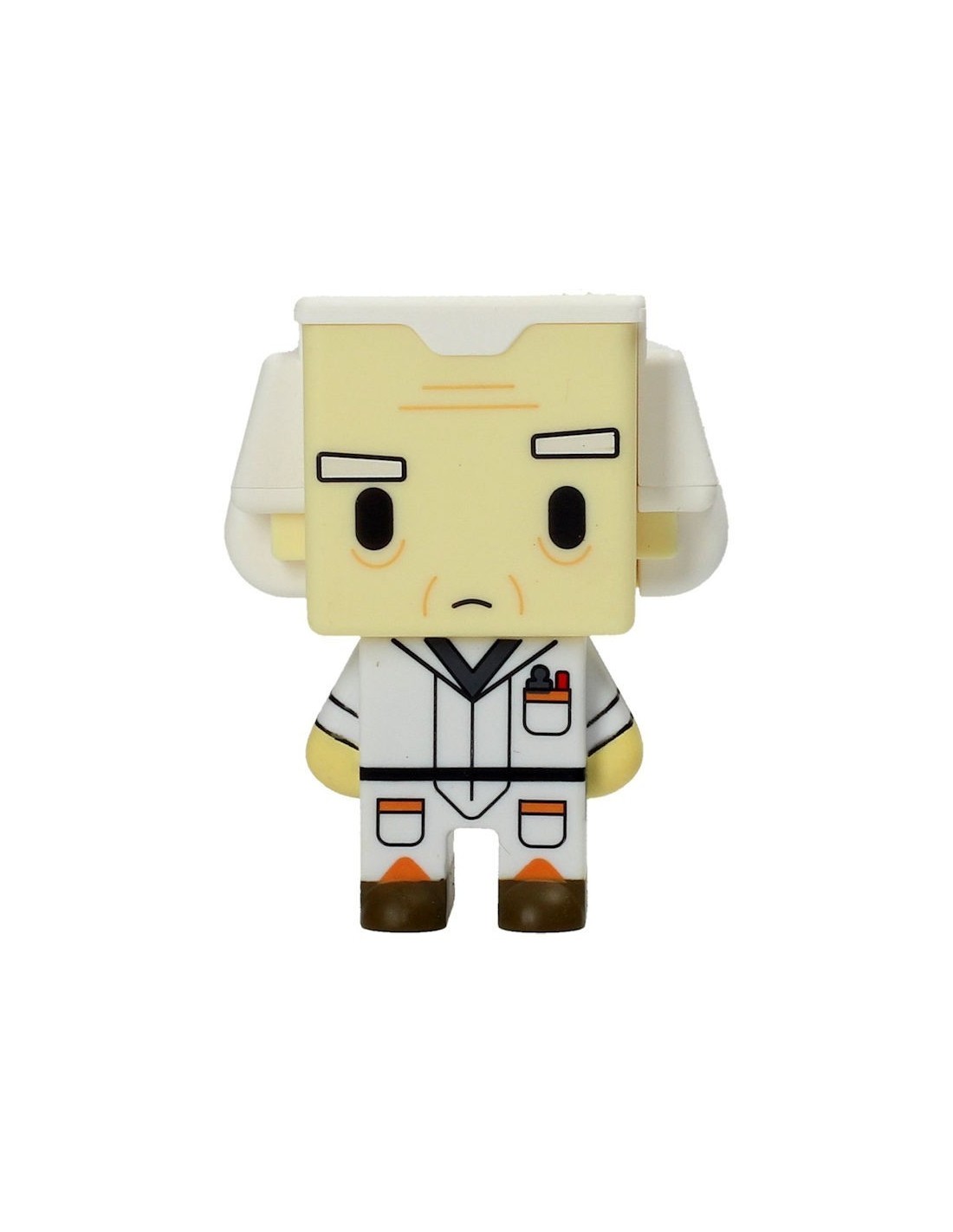 SD TOYS PIXEL MINI FIGURES BACK TO THE FUTURE DOC. EMMET BROWN 7 CM NEW NUOVO