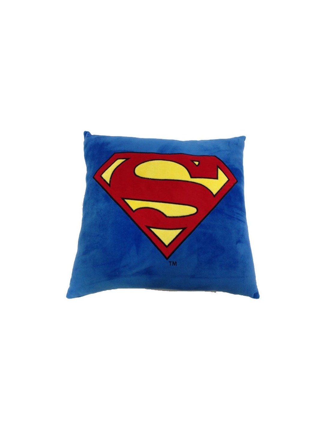 SD TOYS SUPERMAN SQUARE SYMBOL CUSCINO 45 X 45 Cushion NEW NUOVO PILLOW