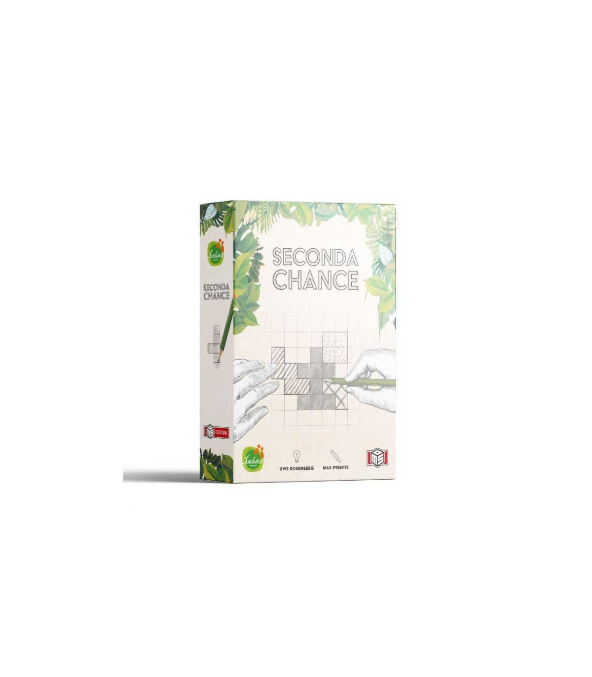 Seconda Chance - Gioco di Strategia e Creatività per 1-6 Giocatori, Età 8+, 15 Minuti di Divertimento - Roll & Write di Uwe Ro