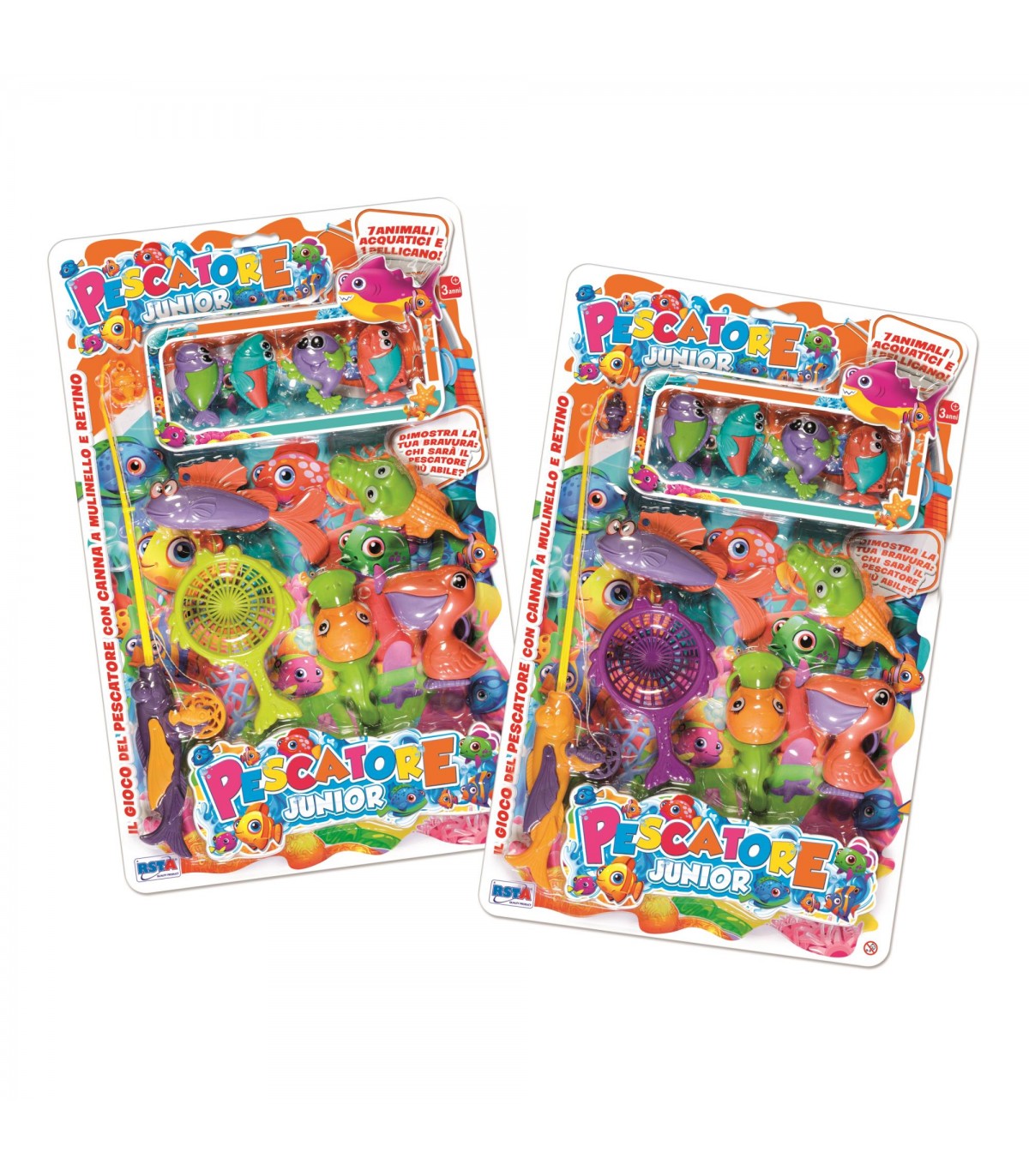 SET 10 PZ PESCATORE JUNIOR BLISTER