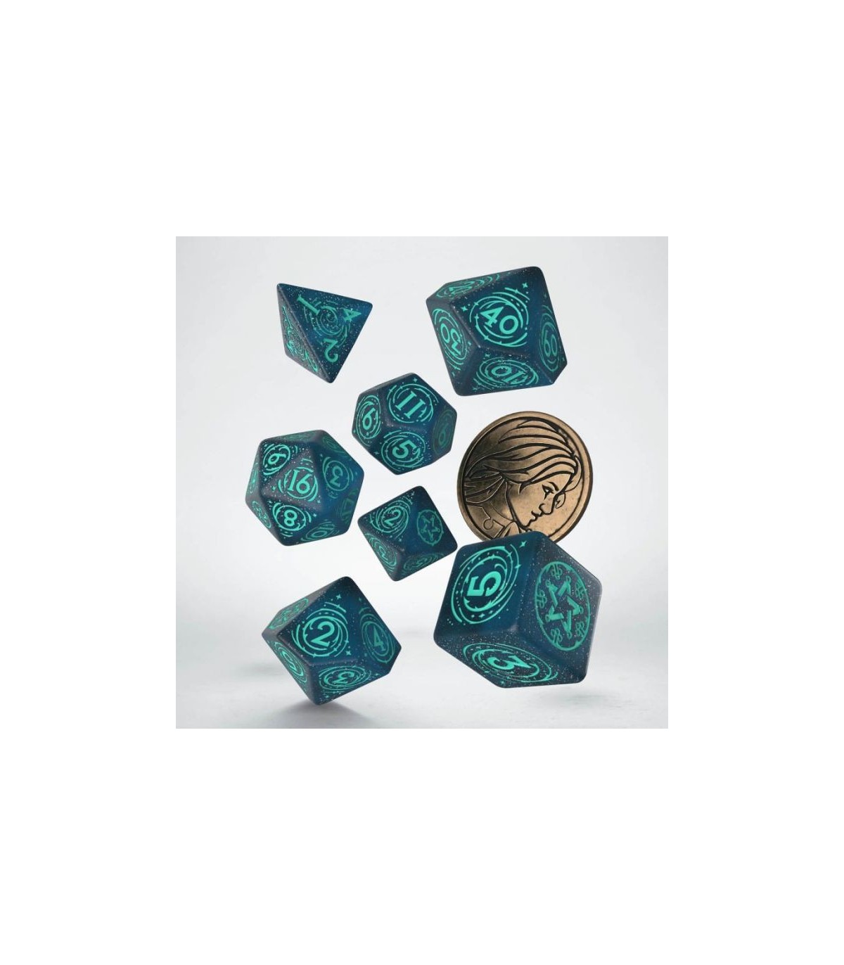 Set di 7 Dadi The Witcher Yennefer - Sorceress Supreme