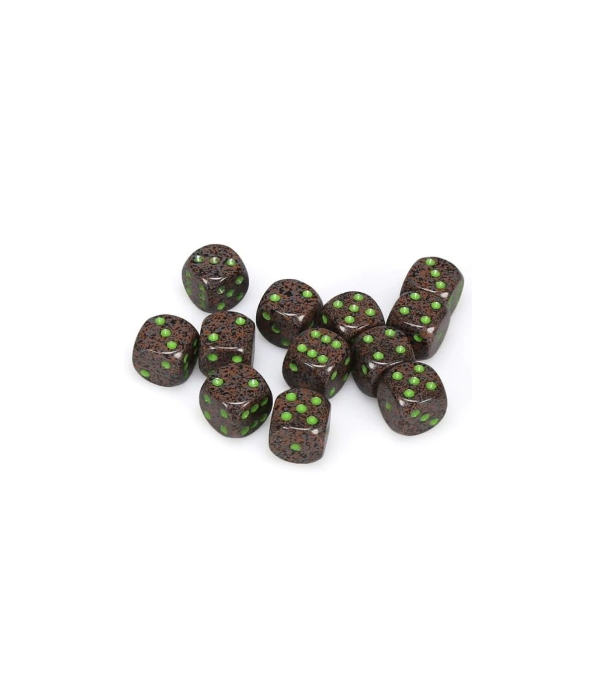 Set di Dadi 12D6 Speckled (Terra)