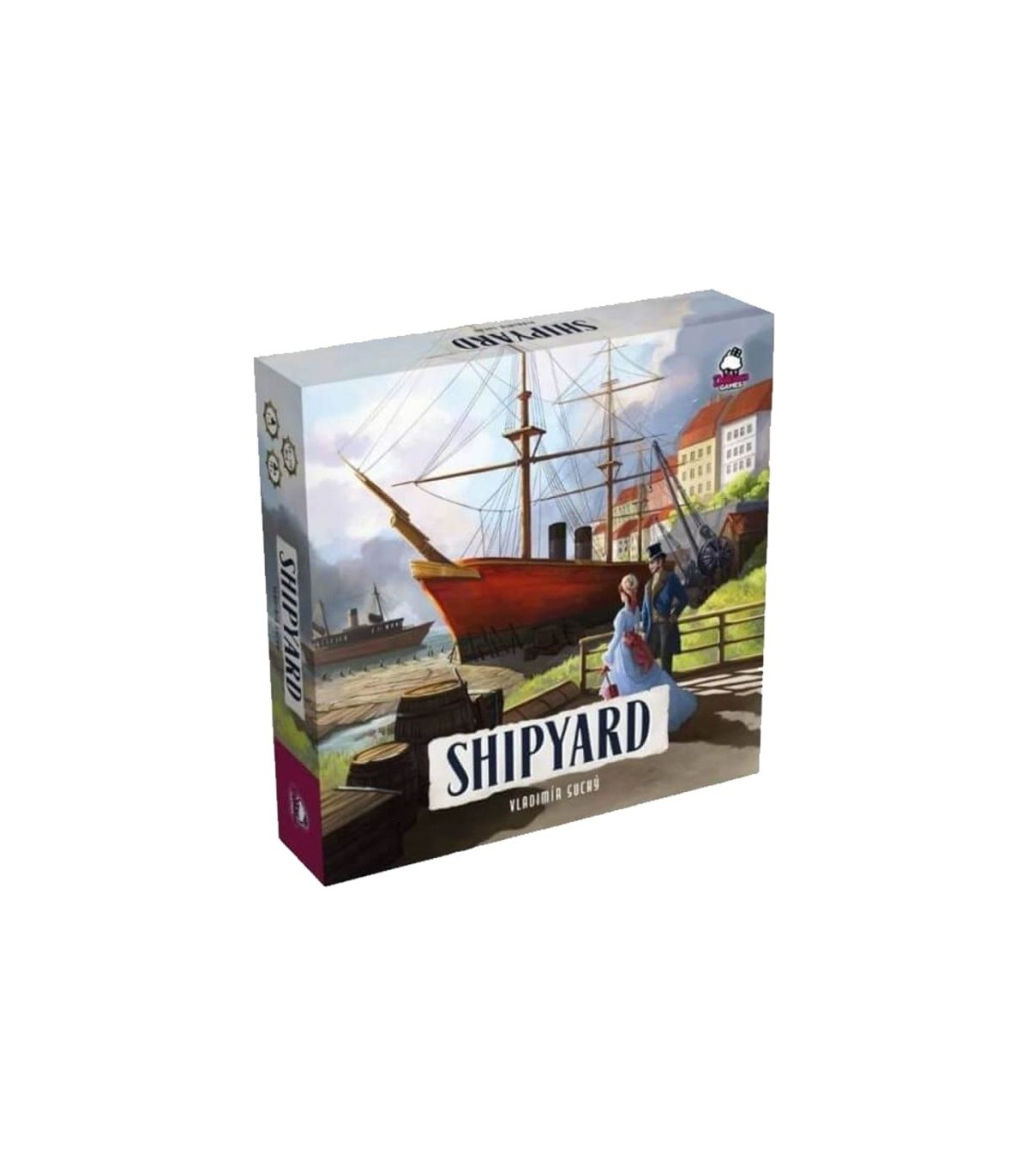 Shipyard: Gioco Strategico di Costruzione Navale nel XIX Secolo per 1-4 Giocatori - Card Drafting & Piazzamento Tessere