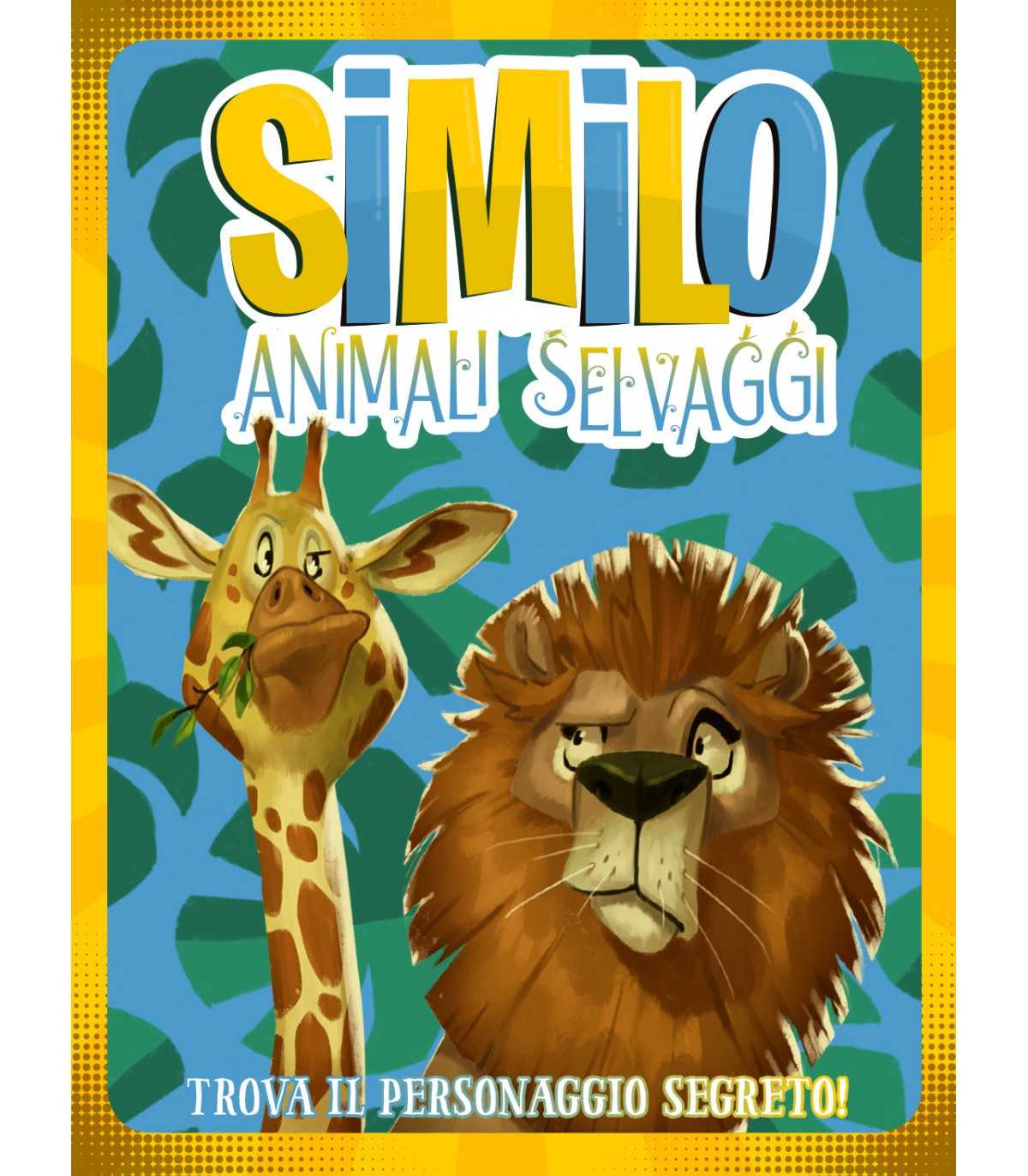 Similo - Animali Selvaggi | Gioco di Deduzione Cooperativo per Famiglie | 2-8 Giocatori, Divertimento in 15 Minuti!