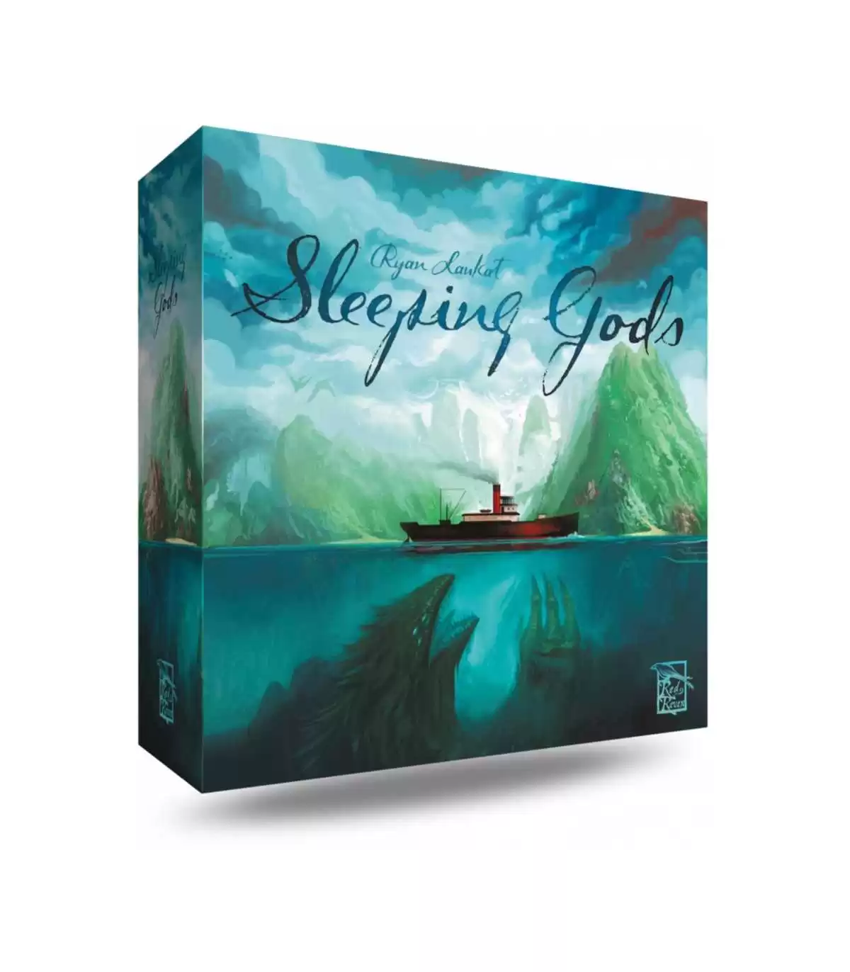 Sleeping Gods - Gioco da Tavolo Avventura Cooperativo 1-4 Giocatori, 90 Minuti, Storia e Esplorazione Fantasy, Ryan Laukat