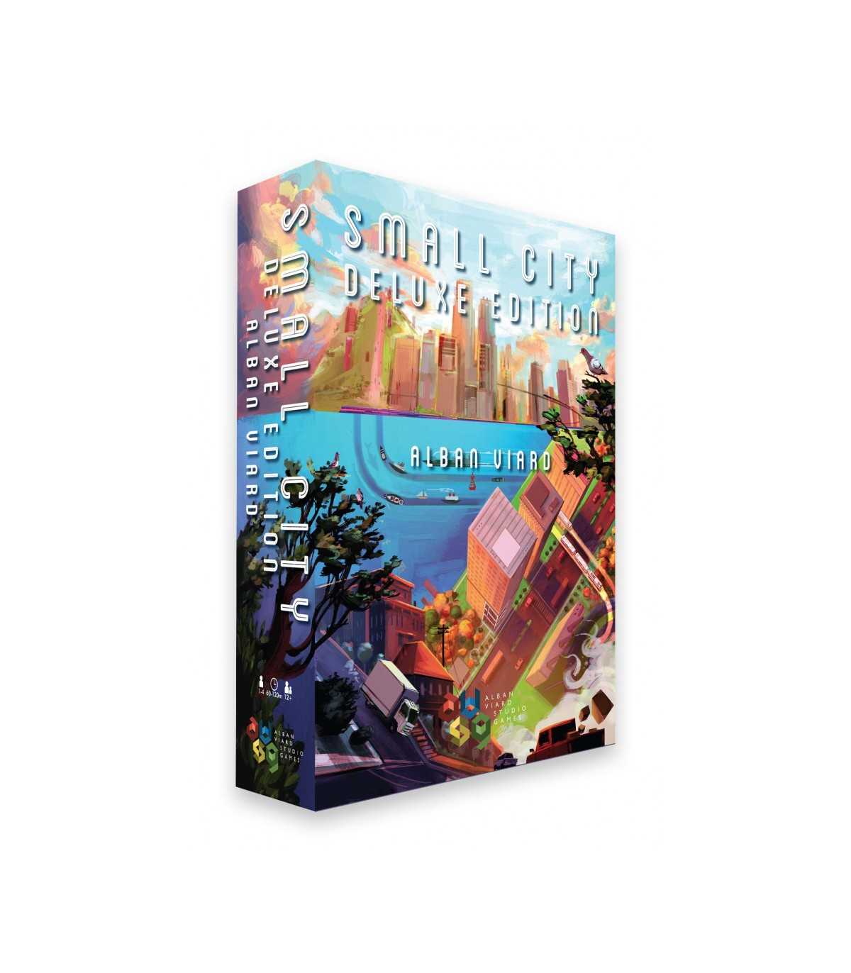 Small City Deluxe Edition - Costruisci la tua città ideale | Gioco da tavolo strategico per 1-4 giocatori | Edizione 2023