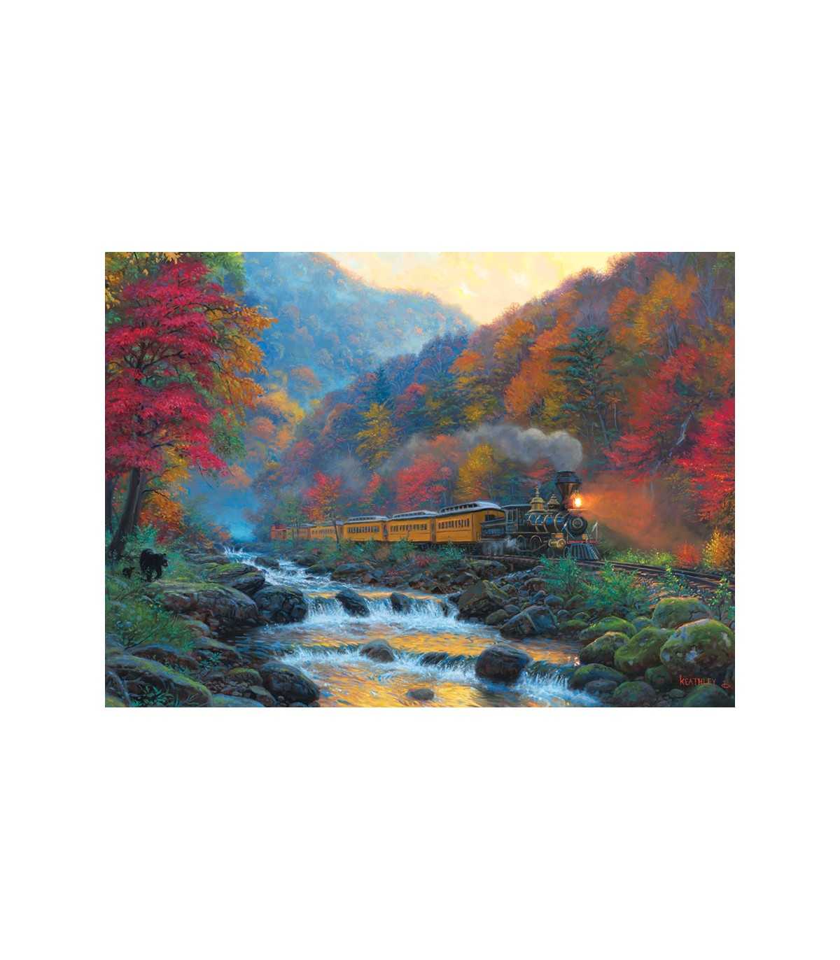 Smoky Train - Puzzle 1000 pezzi