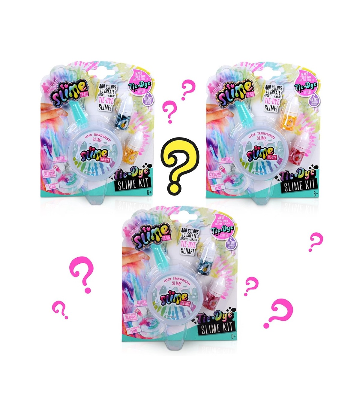 So Slime Kit Tie Dye Ast.