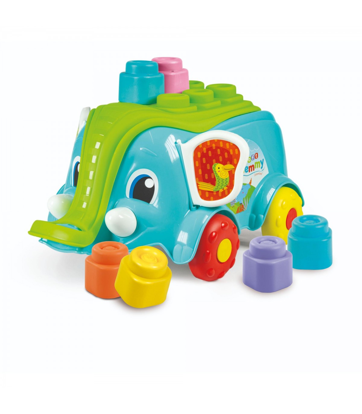 Soft Clemmy - Carrettino Elefante