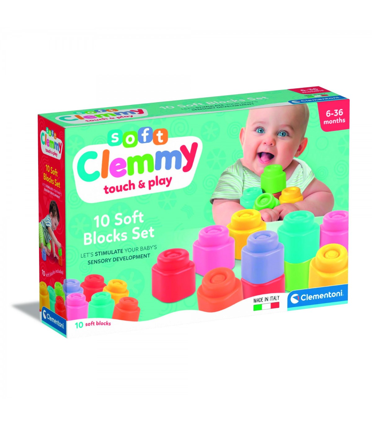 Soft Clemmy - Confezione 10 Mattoncini